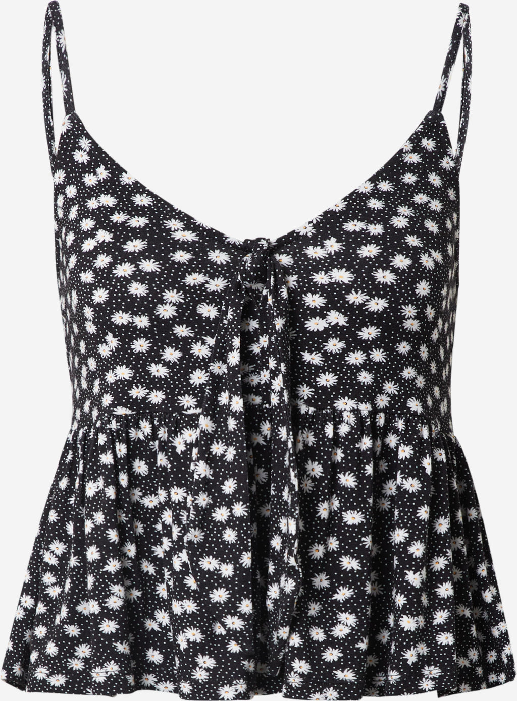 About You Spaghetti Tops Top Aurelia Dames Zwart