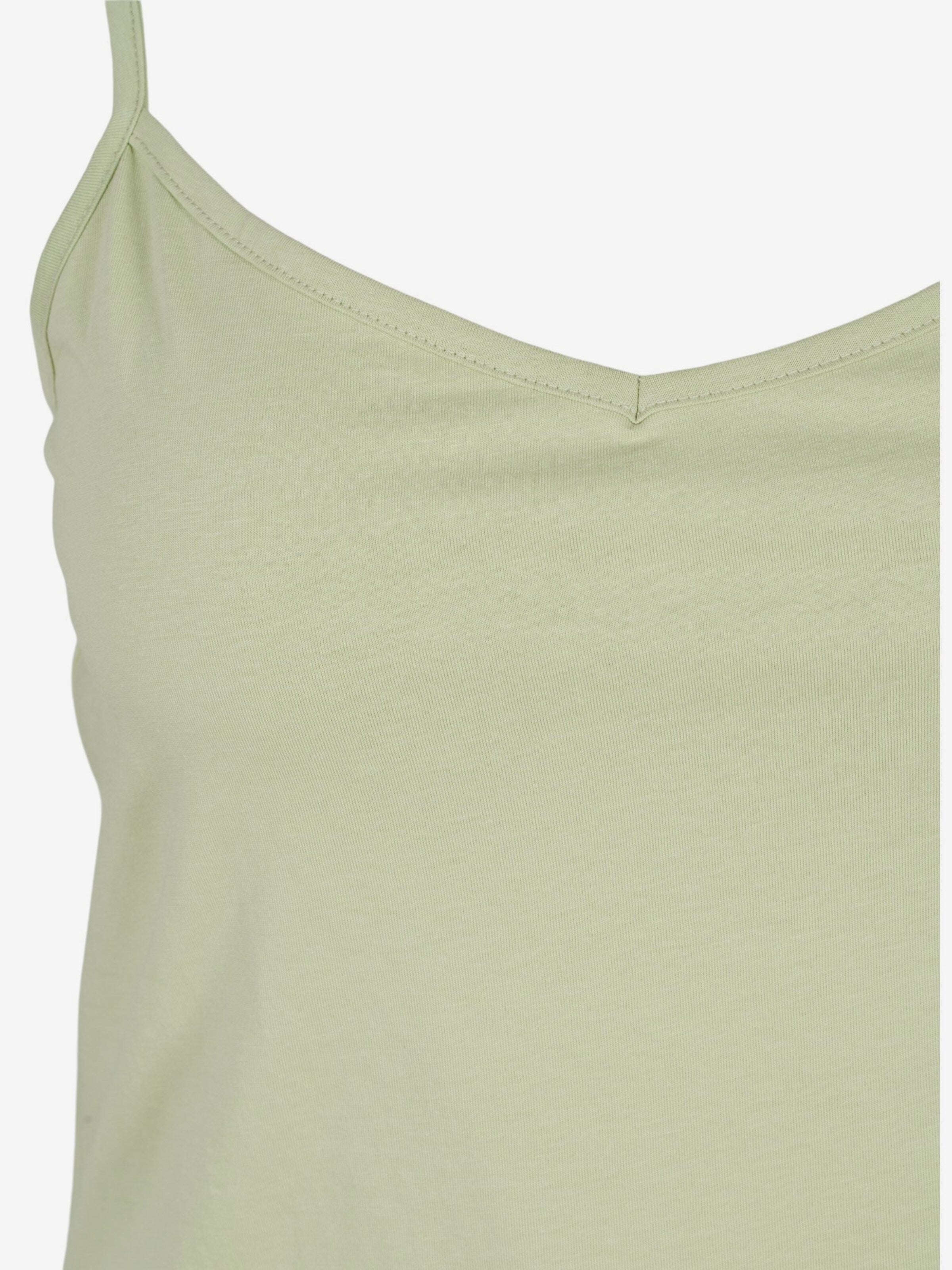 Zizzi Spaghetti Tops Top Dames Navy / Pastelgroen