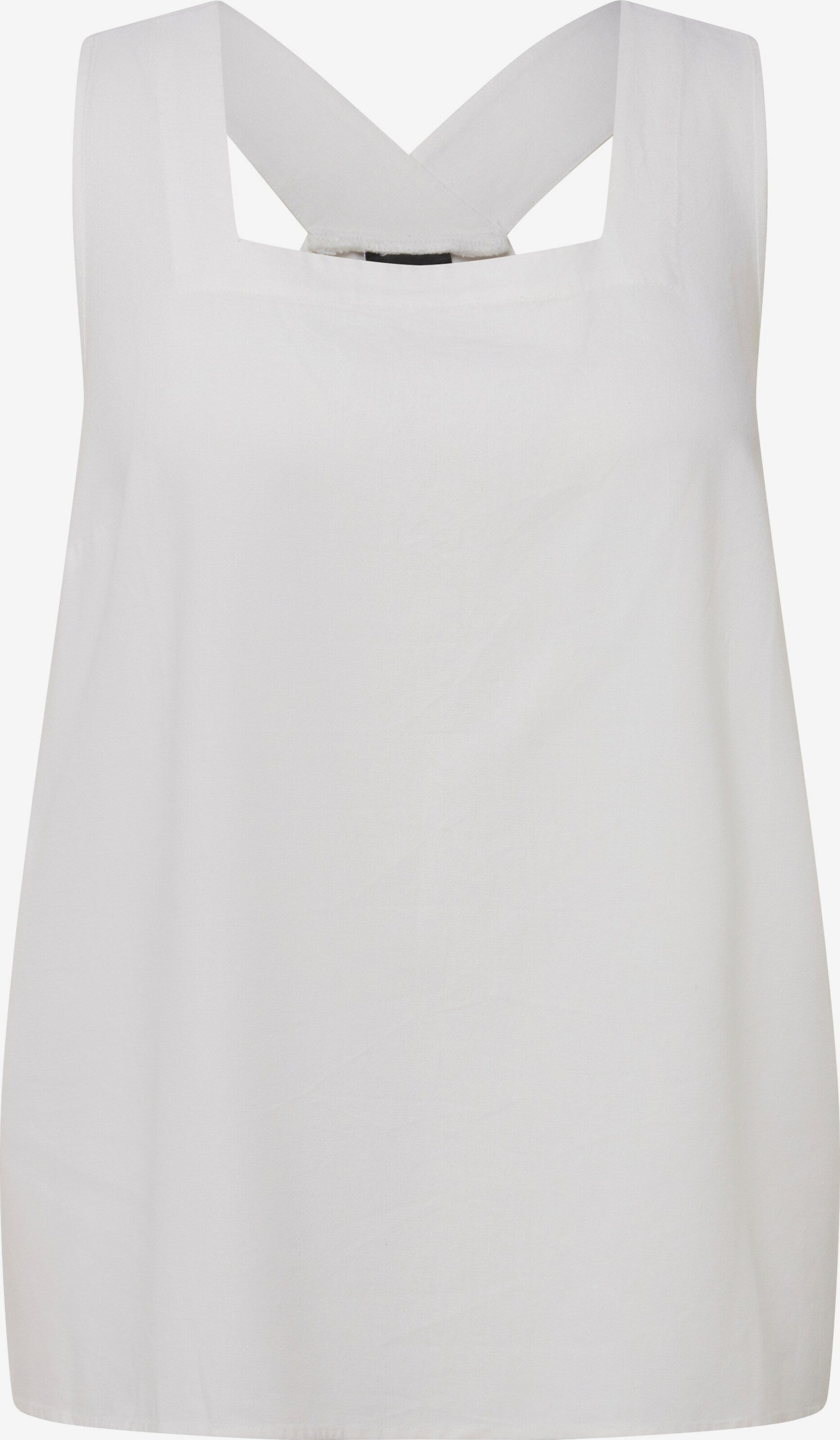 Ulla Popken Blouse Tops Blouse Dames Offwhite