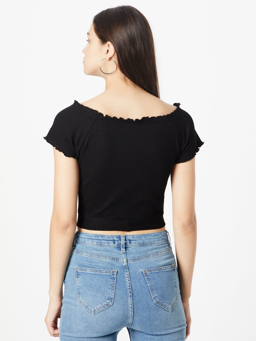About You Tanktops Top Arabella Dames Zwart