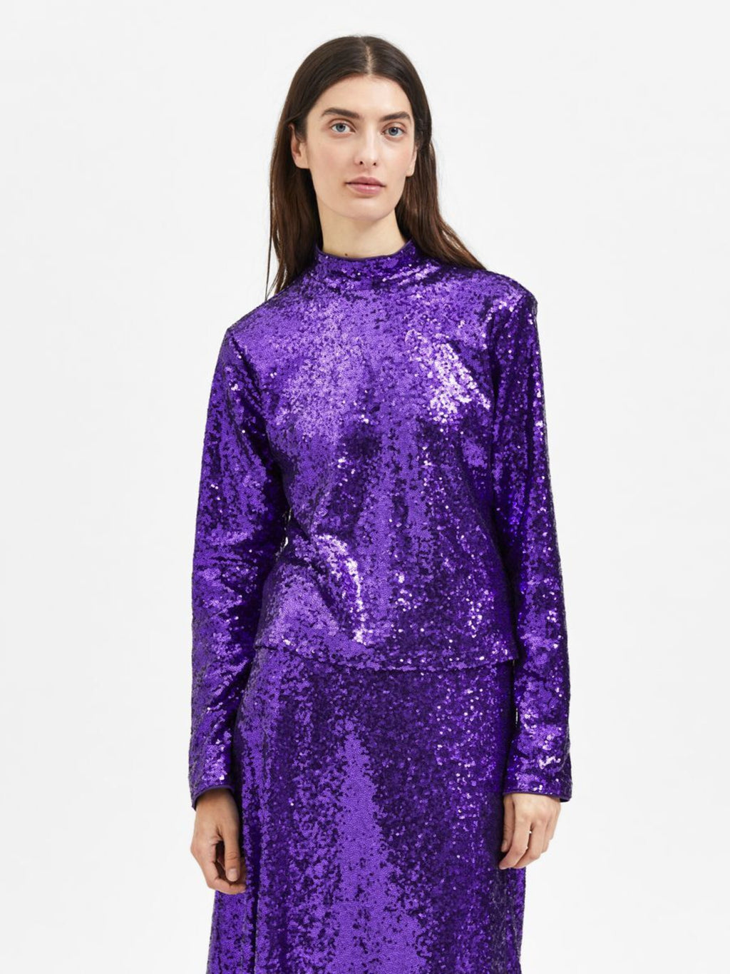 Selected Femme Uitgaanstops Top Dames Lila