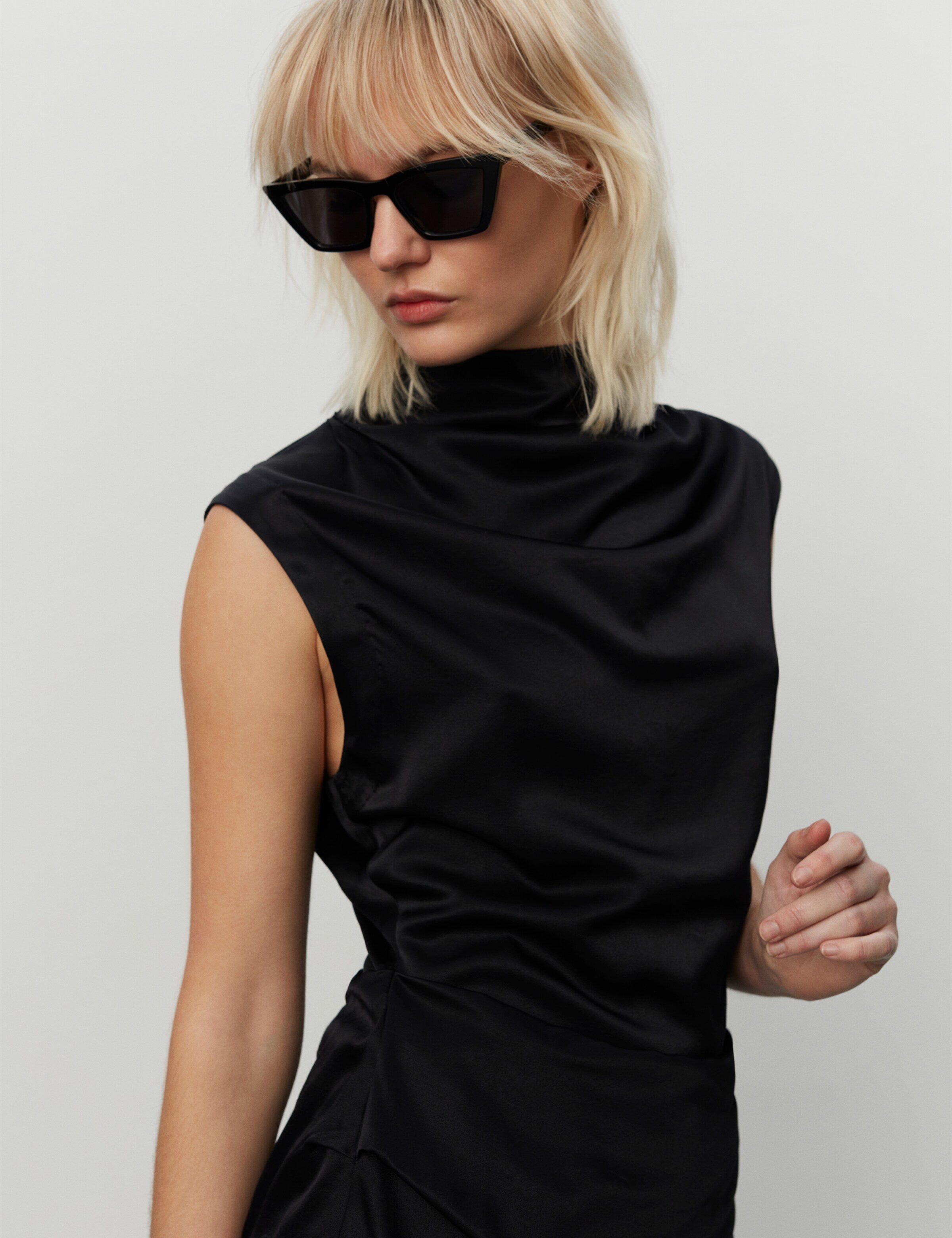 Blouse Tops Blouse Portia Dames Zwart