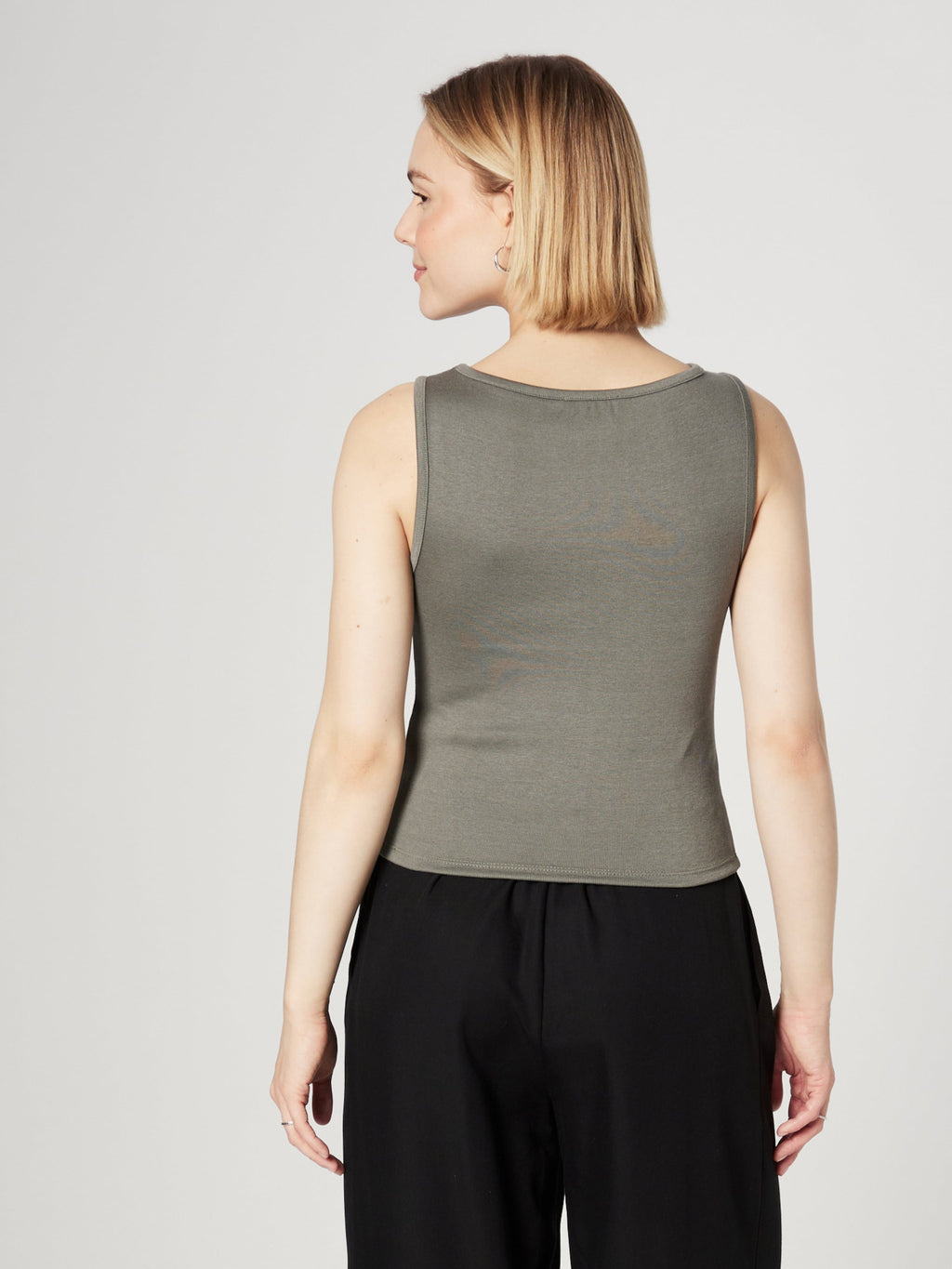  Mouwloze Shirts Top Panthea Dames Kaki