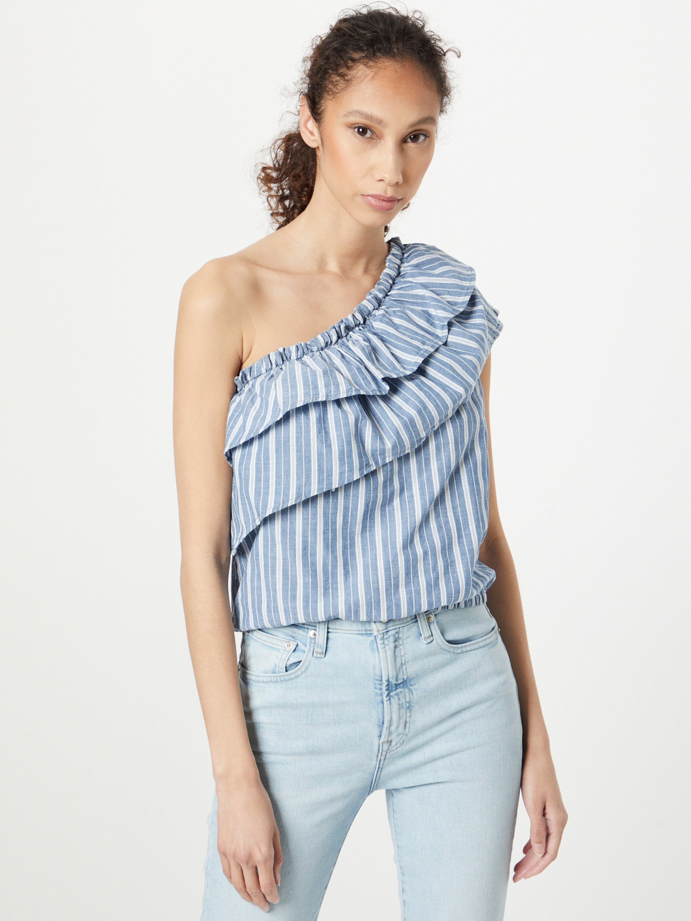 Vero Moda Uitgaanstops Top PAULINA Dames Smoky Blue