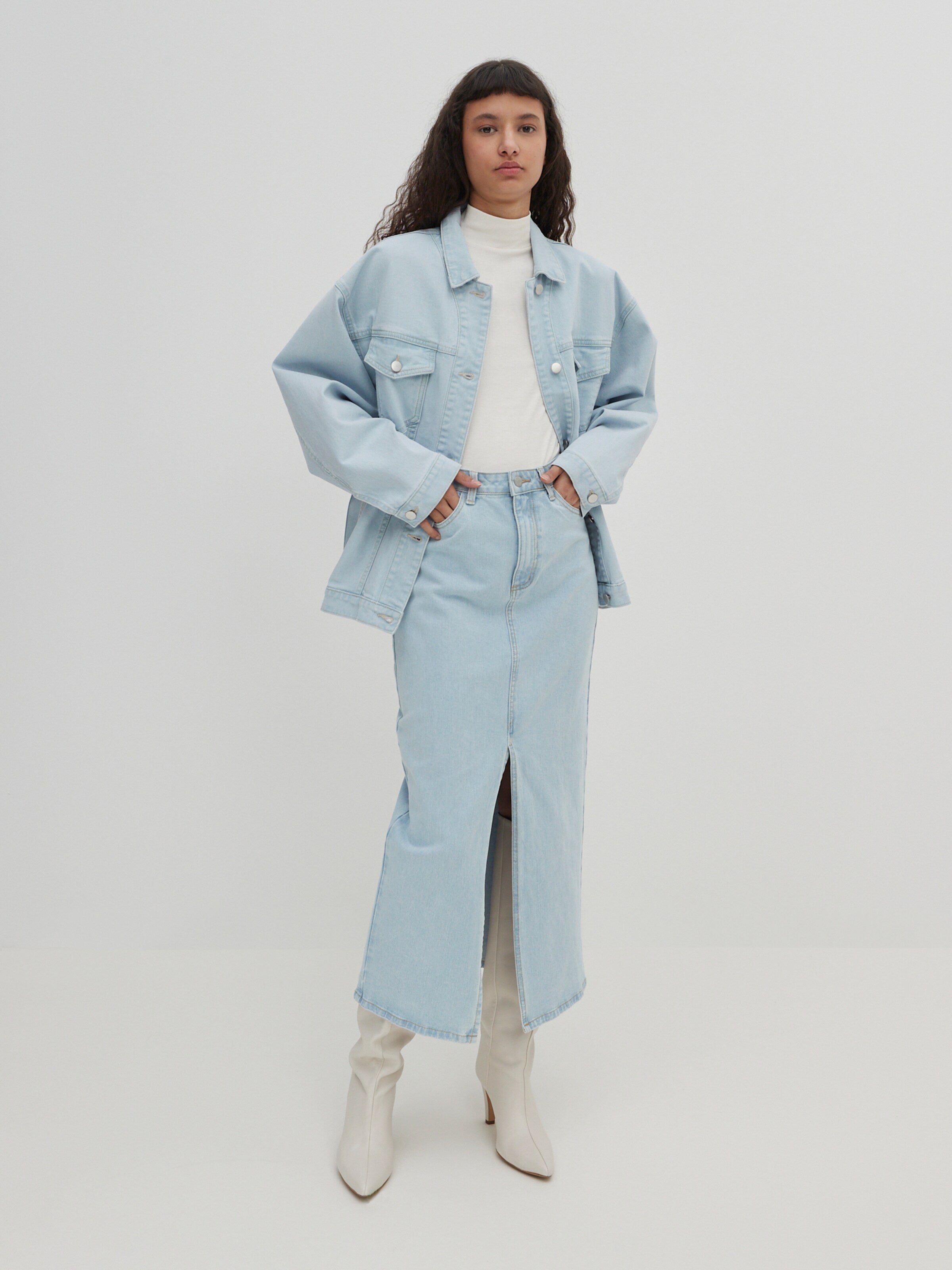 EDITED Mouwloze Shirts Top Lara Dames Offwhite