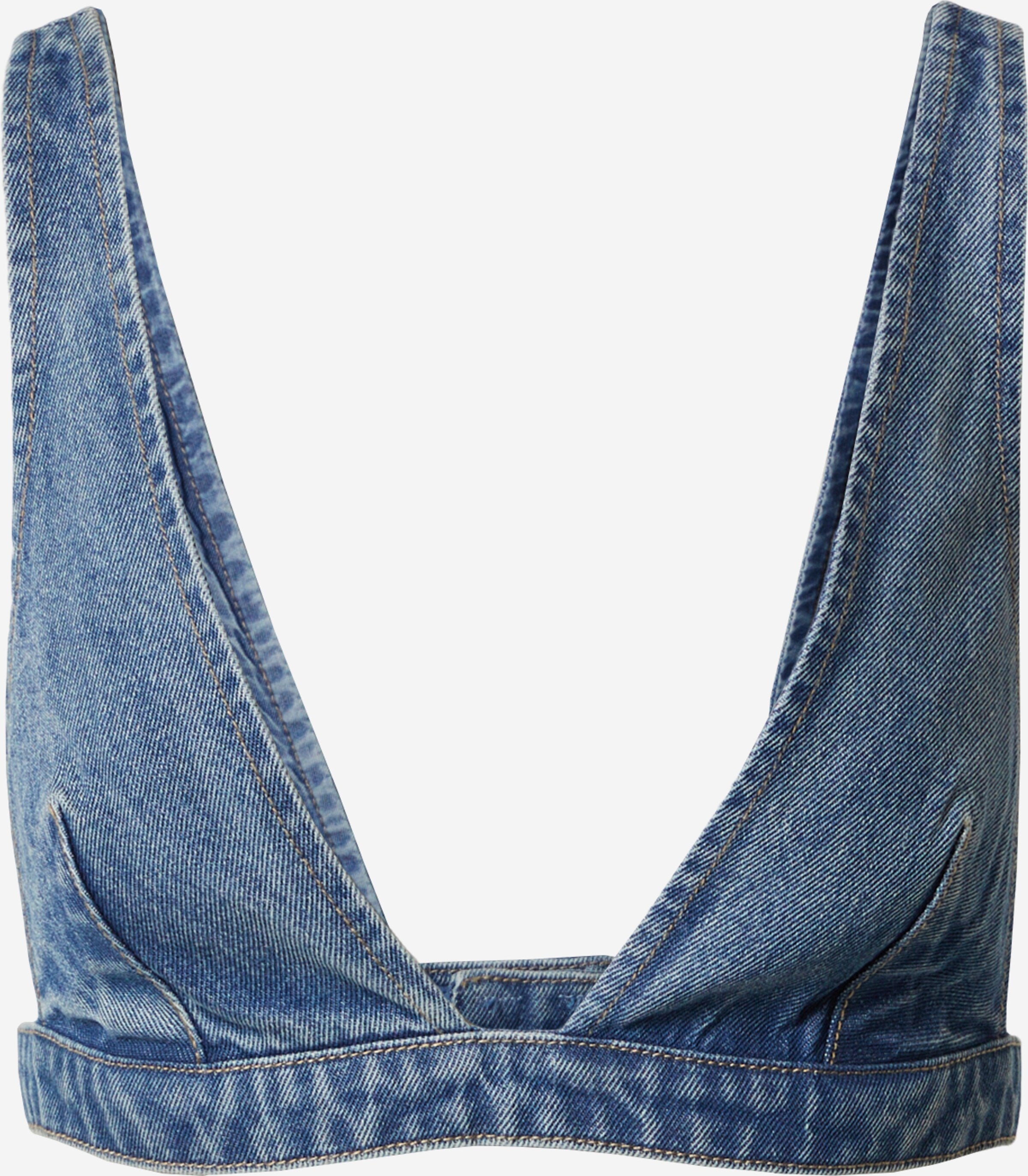 EDITED Tanktops Top Coleen Dames Blauw