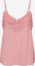 About You Kanten Tops Top Tara Dames Rosa
