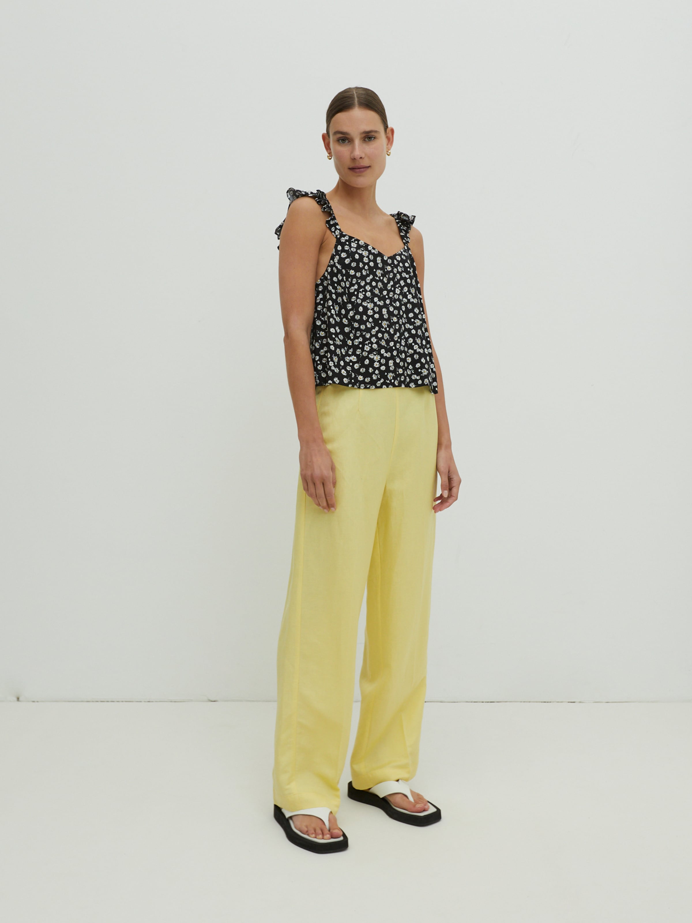EDITED Tanktops Top Margaret Dames Gemengde Kleuren / Zwart