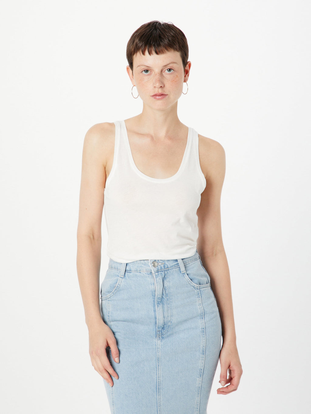 Armedangels Tanktops Top BELISA Dames Wit