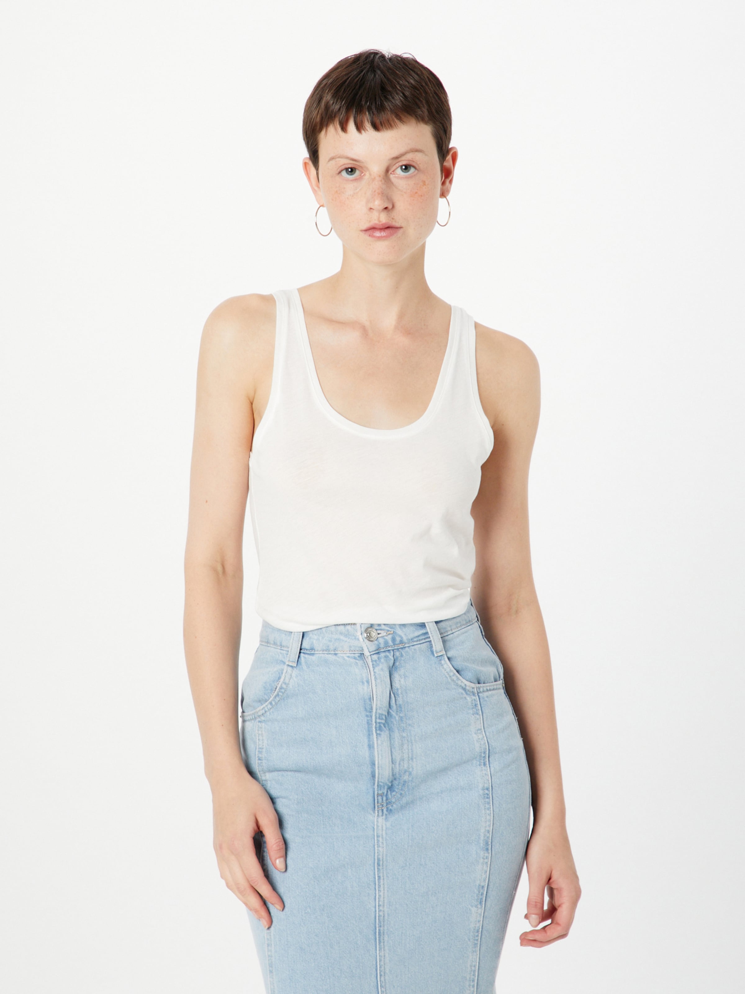 Armedangels Tanktops Top BELISA Dames Wit