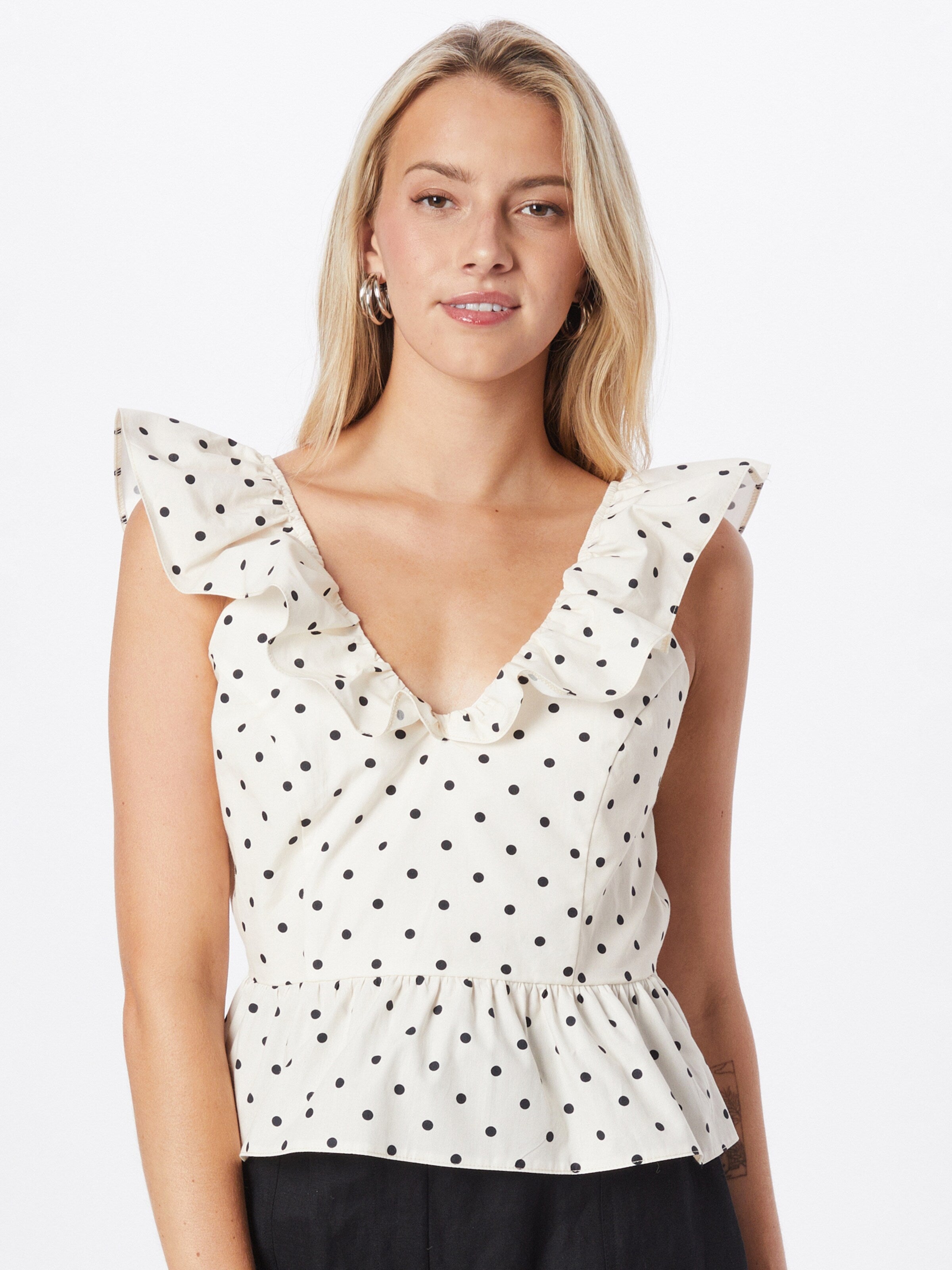 RIVER ISLAND Blouse Tops Blouse Dames Natuurwit