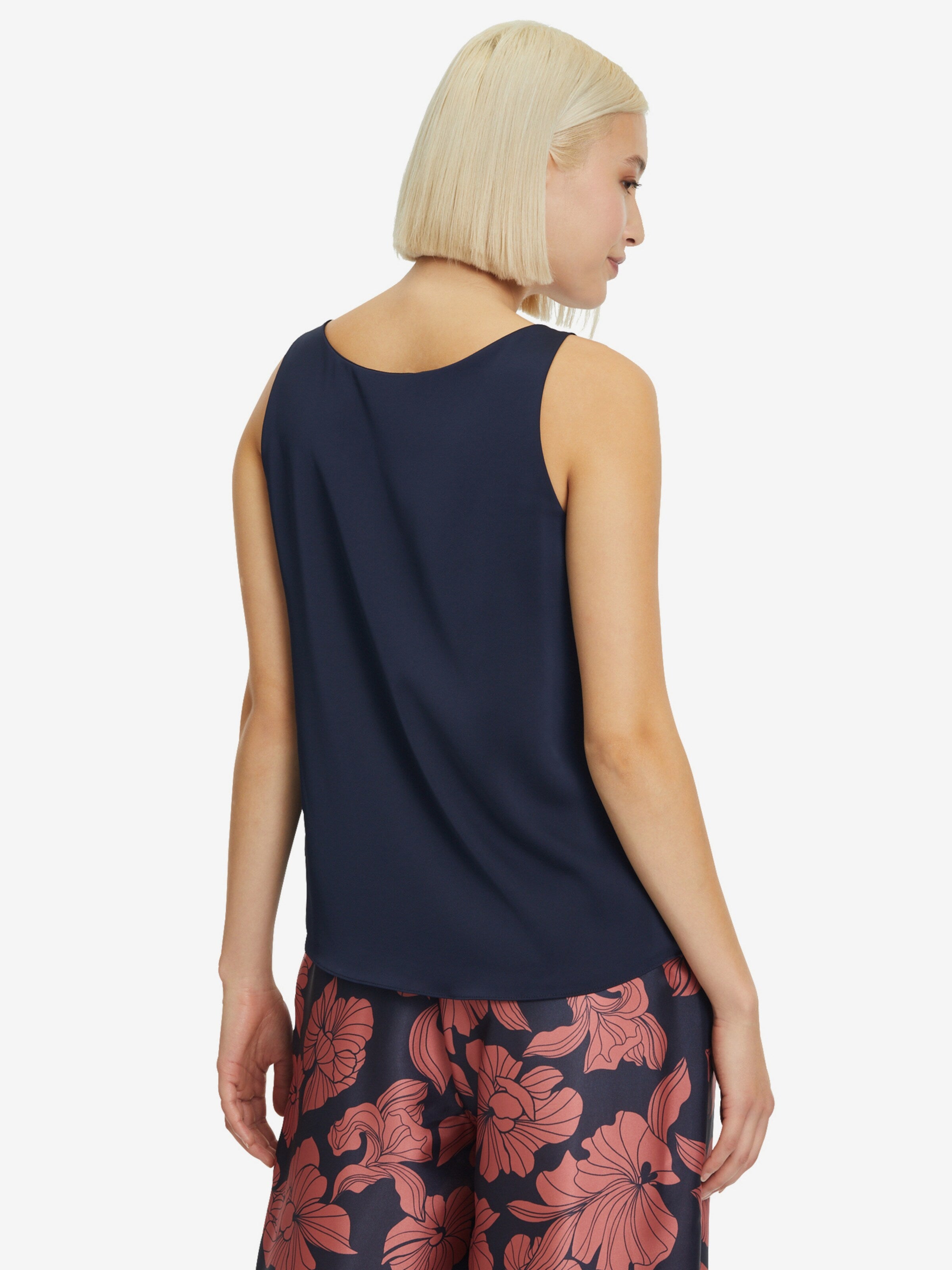 Vera Mont Blouse Tops Blouse Dames Nachtblauw