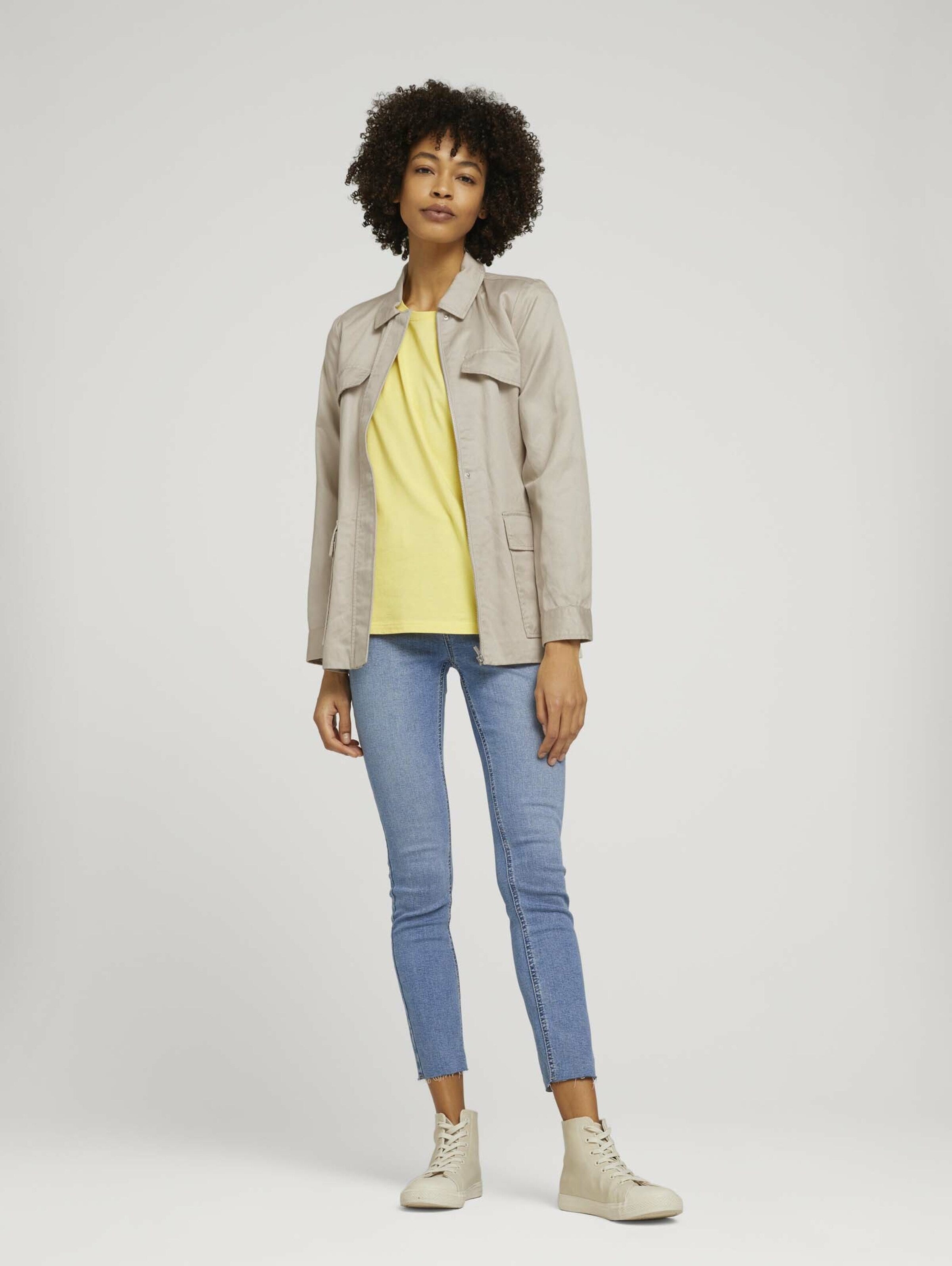 Mouwloze Shirts Top Dames Geel