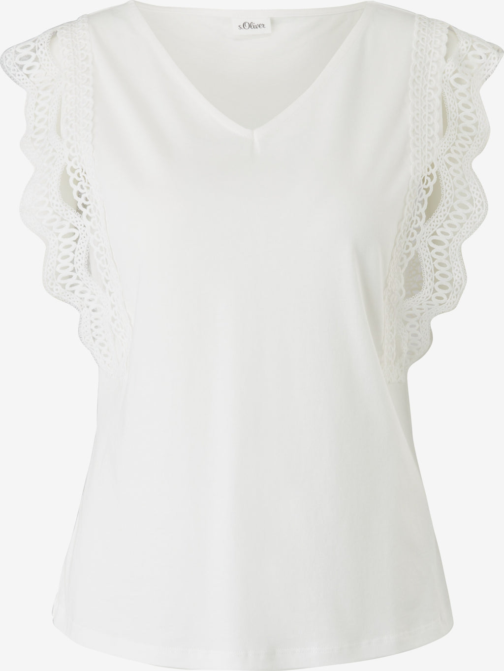 S.Oliver BLACK LABEL Blouse Tops Blouse Dames Crème