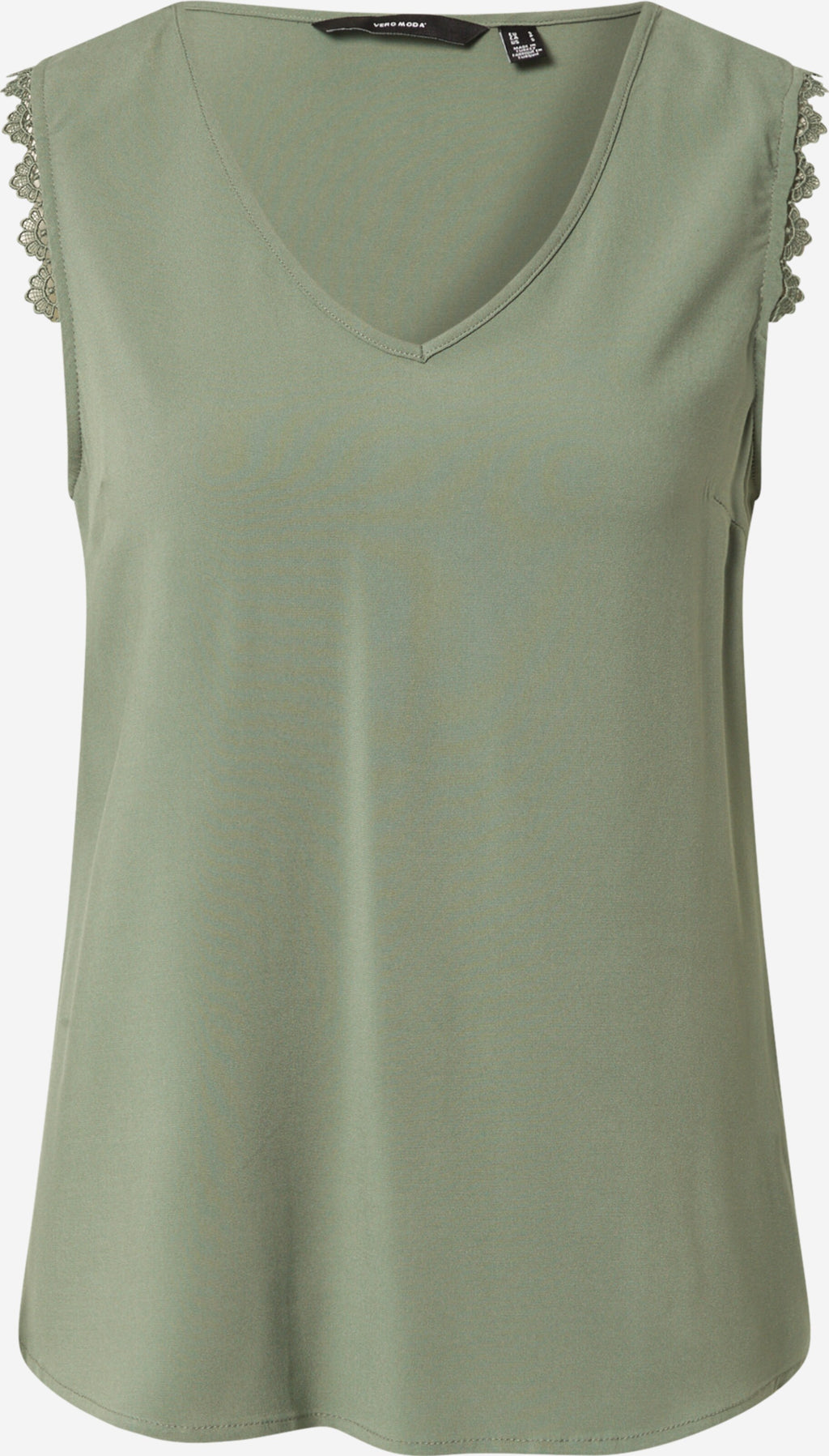 Vero Moda Kanten Tops Top BECCA Dames Kaki
