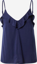 About You Spaghetti Tops Top Thora Dames Donkerblauw