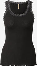 Soyaconcept Kanten Tops Top Sarona Dames Zwart