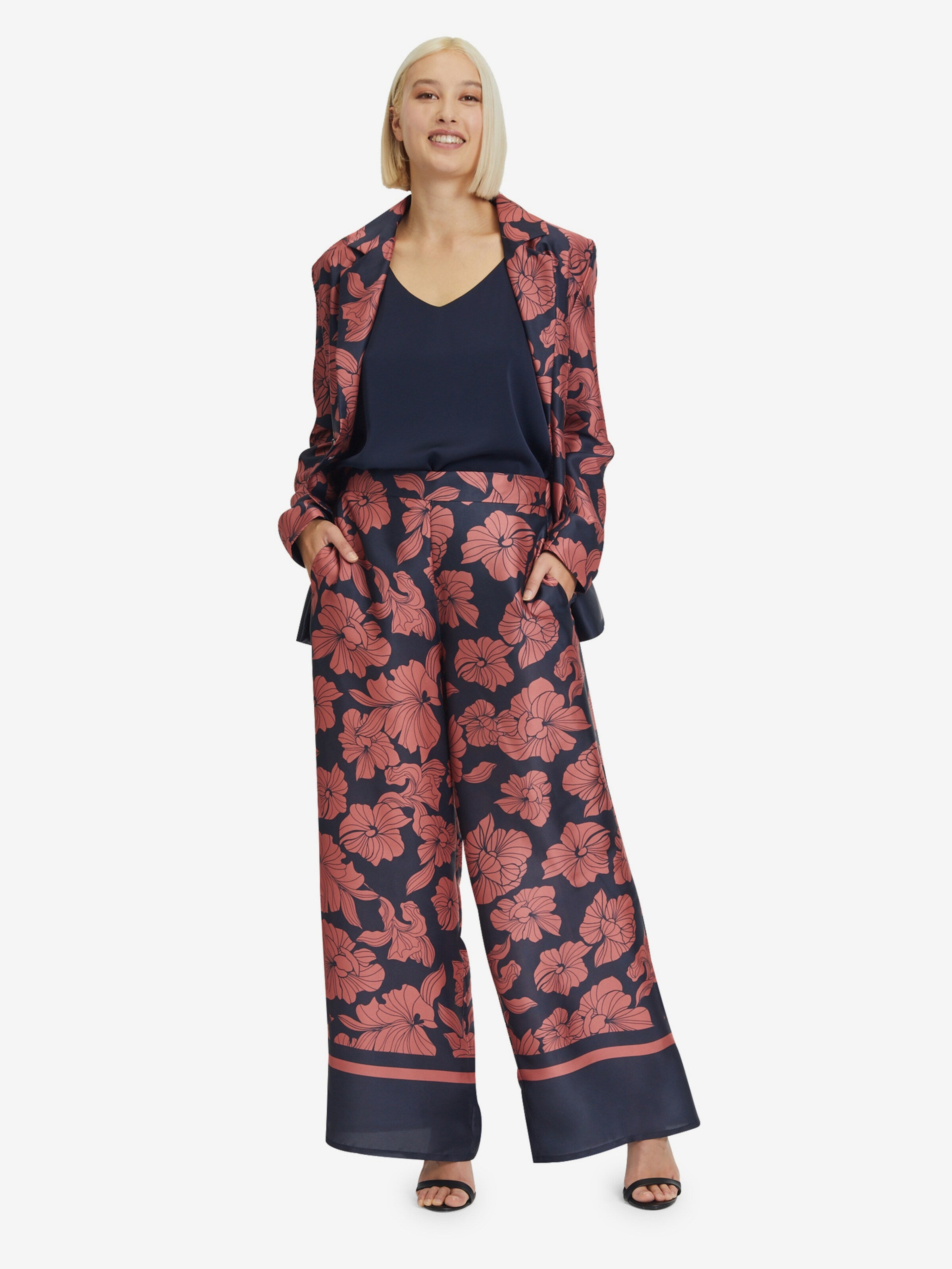 Vera Mont Blouse Tops Blouse Dames Nachtblauw