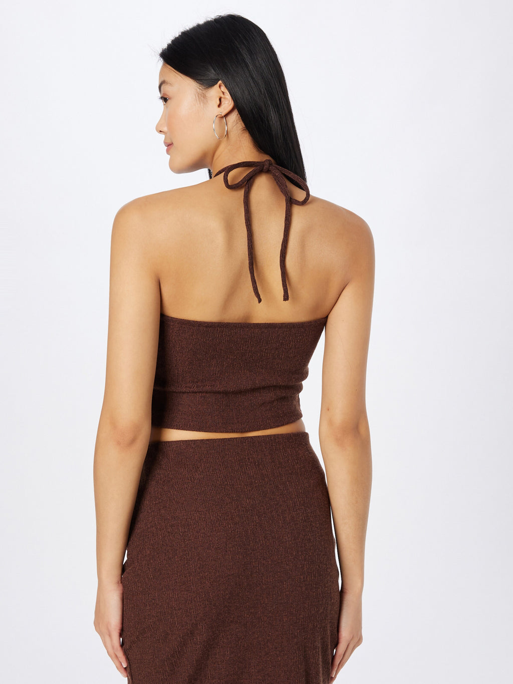 NLY By Nelly Crop Tops Top Dames Bruin