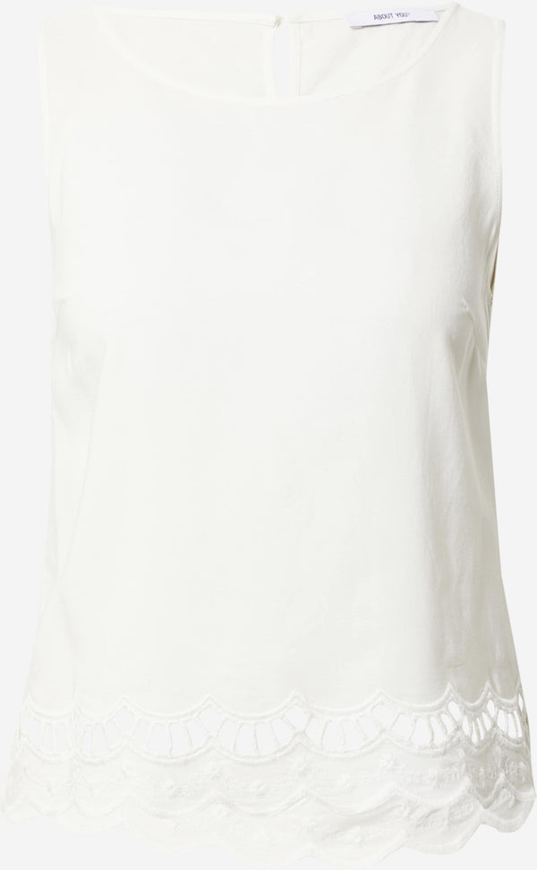 About You Tanktops Top June Dames Wit