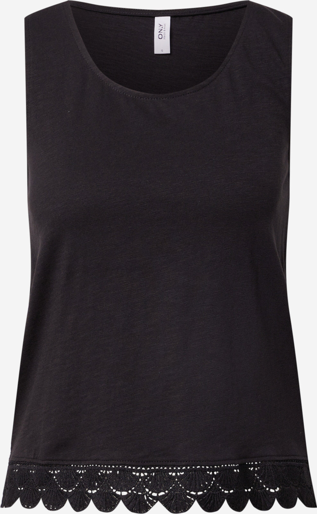 ONLY Kanten Tops Top LUNA Dames Zwart