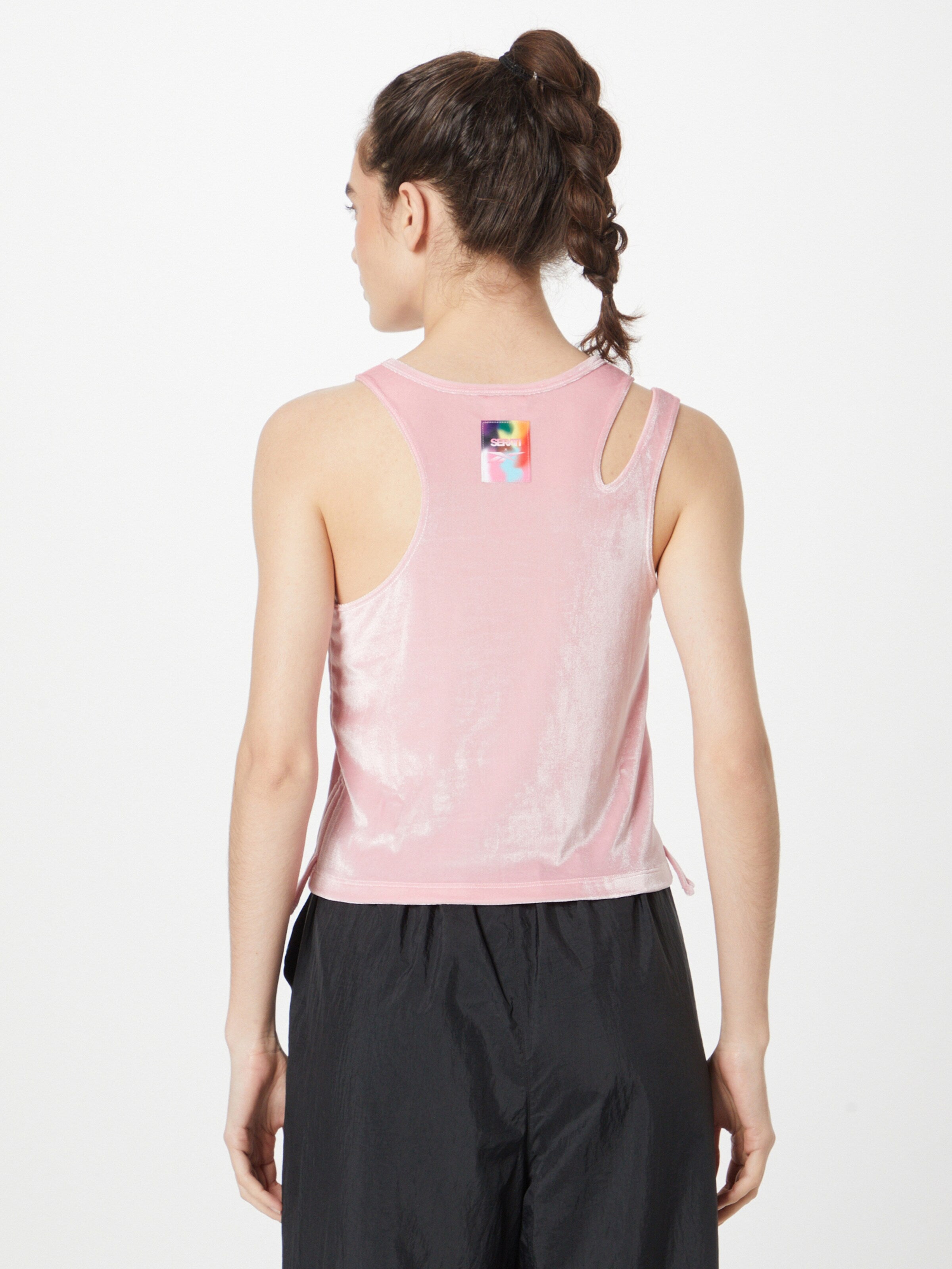 REEBOK CLASSICS Uitgaanstops Top Pride Dames Pink / Oudroze