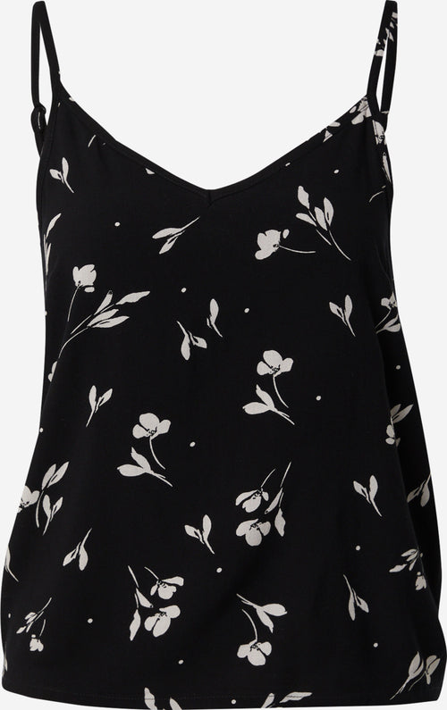 About You Spaghetti Tops Top Laila Dames Zwart / Wit