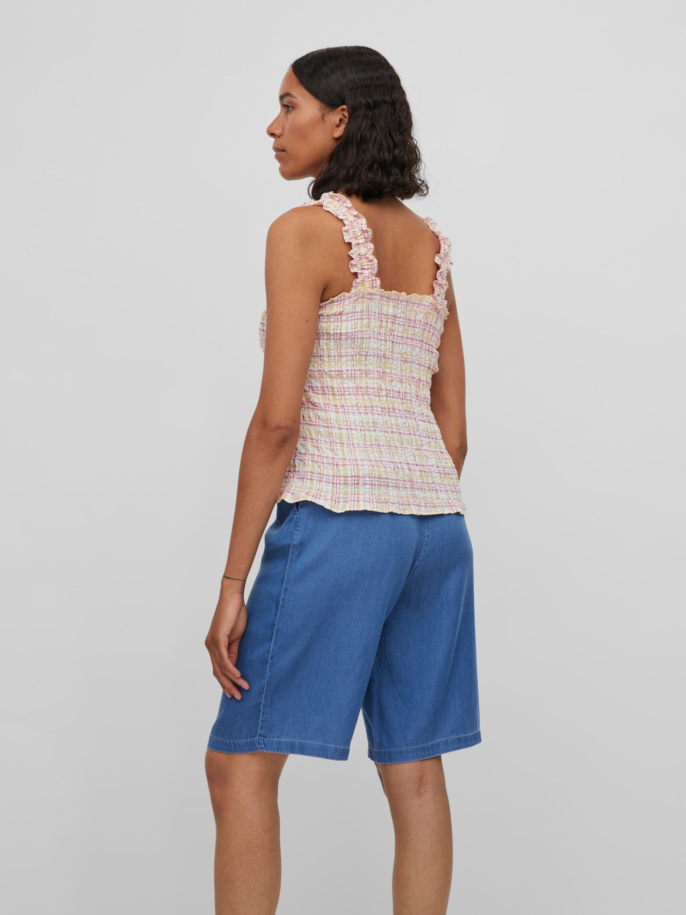 Vila Tanktops Top Conelia Dames Wit