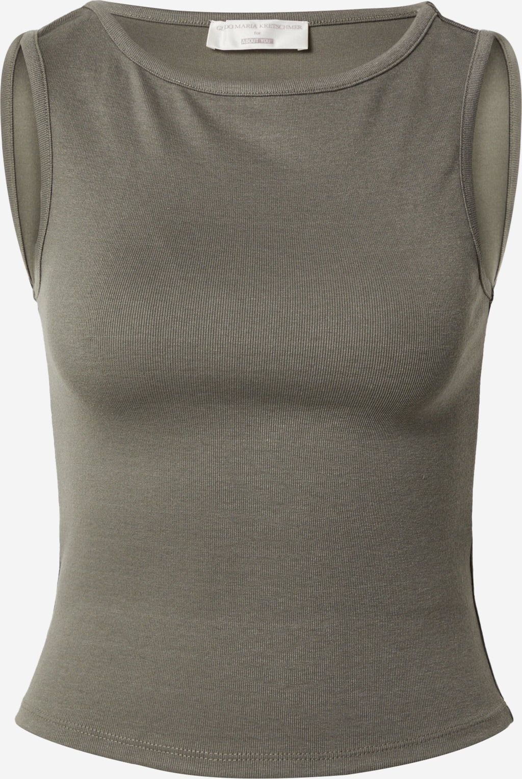  Mouwloze Shirts Top Panthea Dames Kaki
