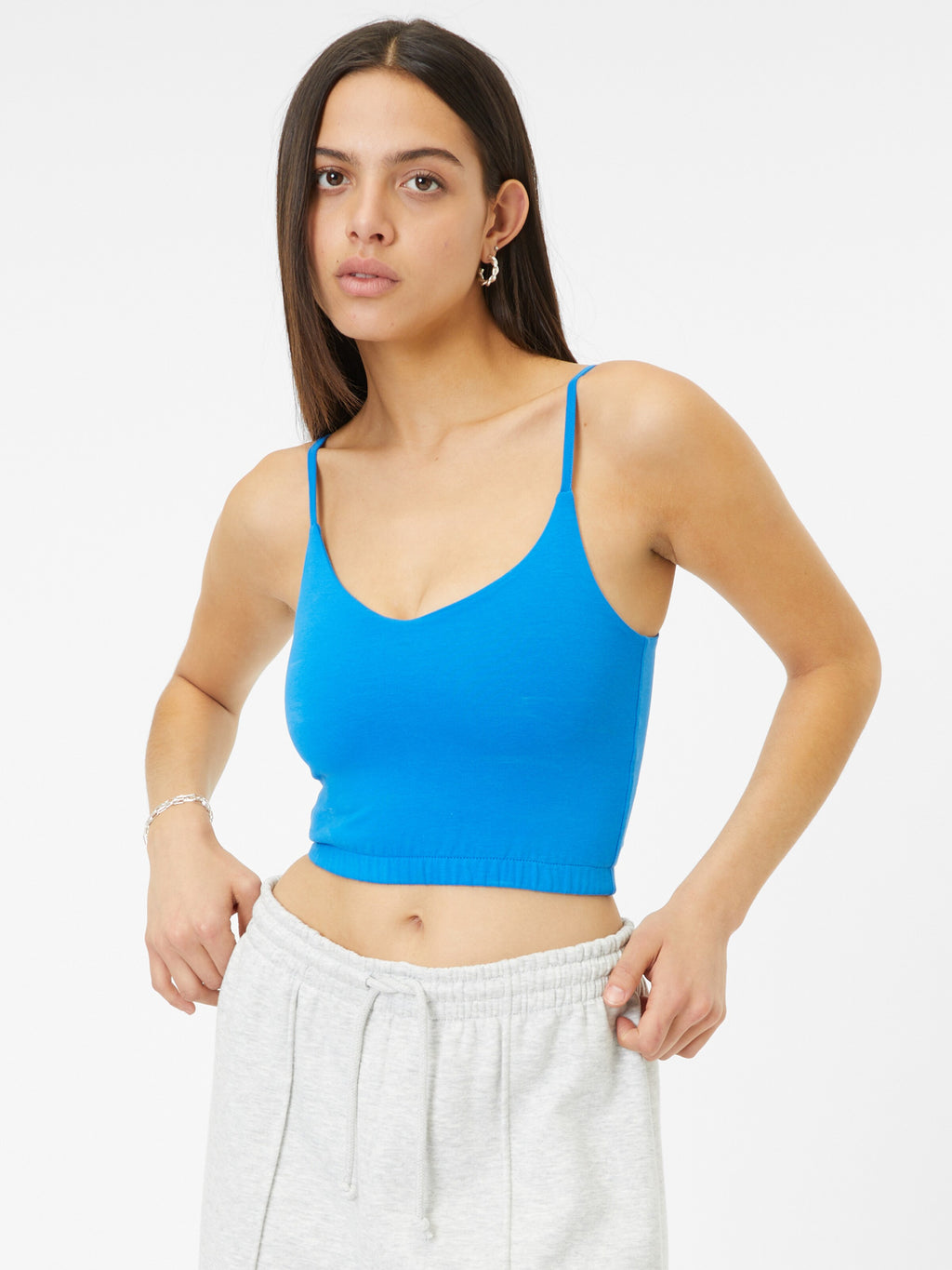 Aeropostale Spaghetti Tops Top Dames Hemelsblauw