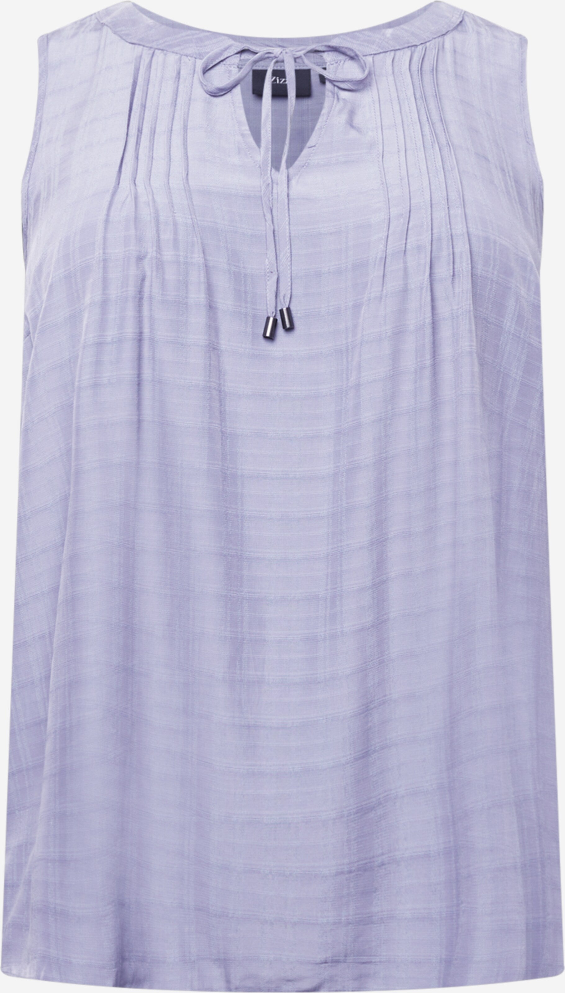 Zizzi Blouse Tops Blouse ADY Dames Zilvergrijs