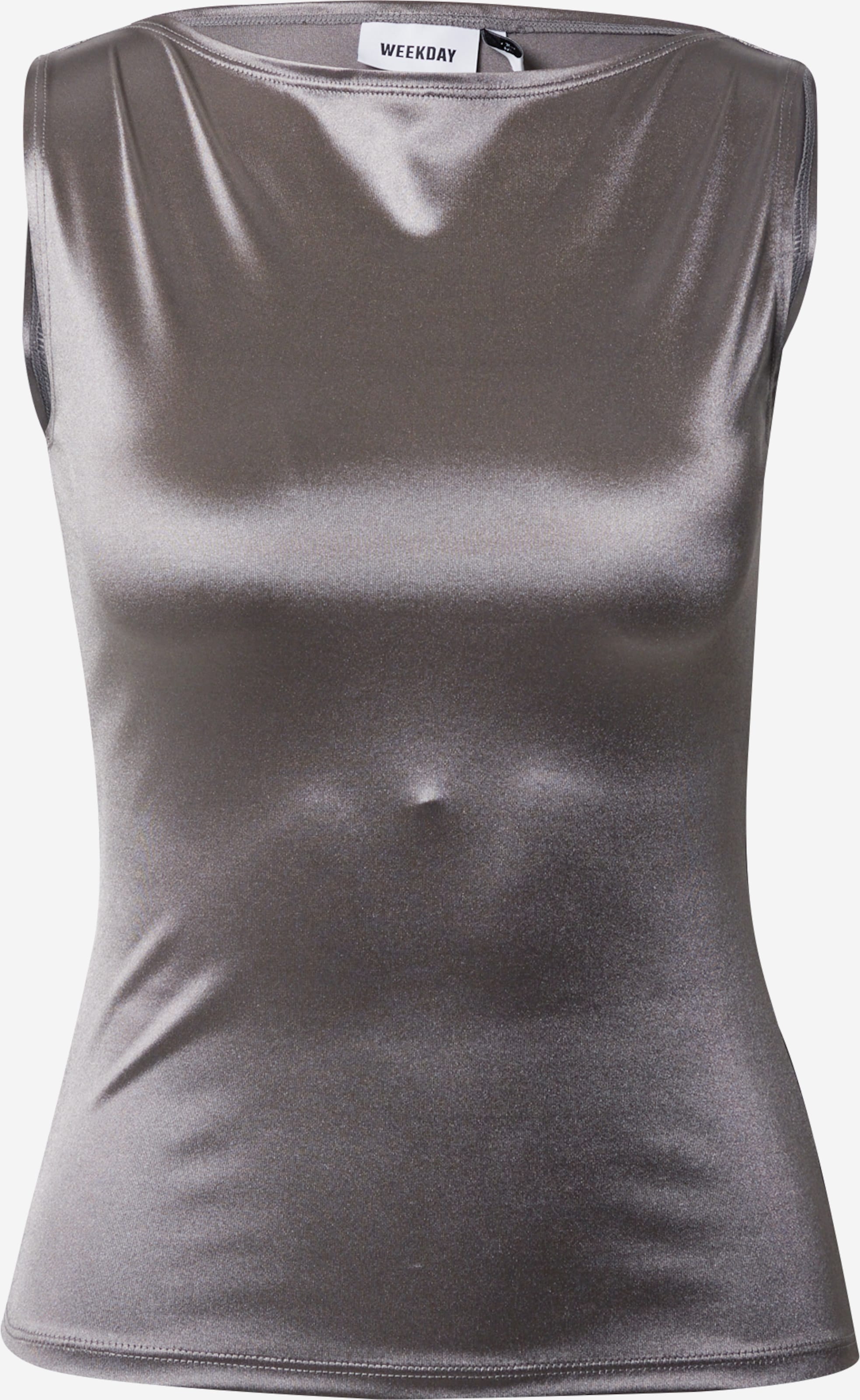 WEEKDAY Blouse Tops Blouse Annie Dames Stone Grey