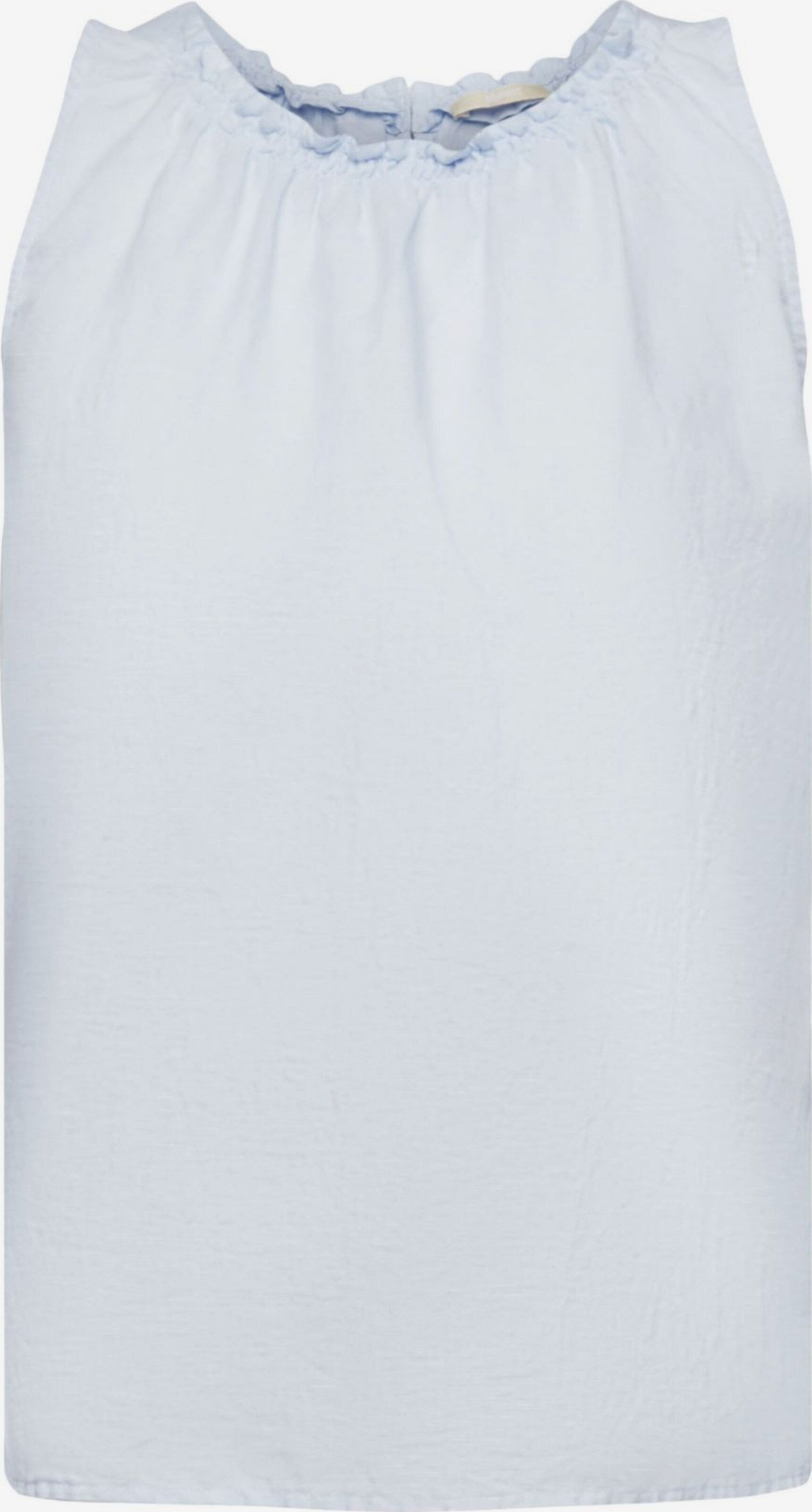 ESPRIT Blouse Tops Blouse Dames Pastelblauw