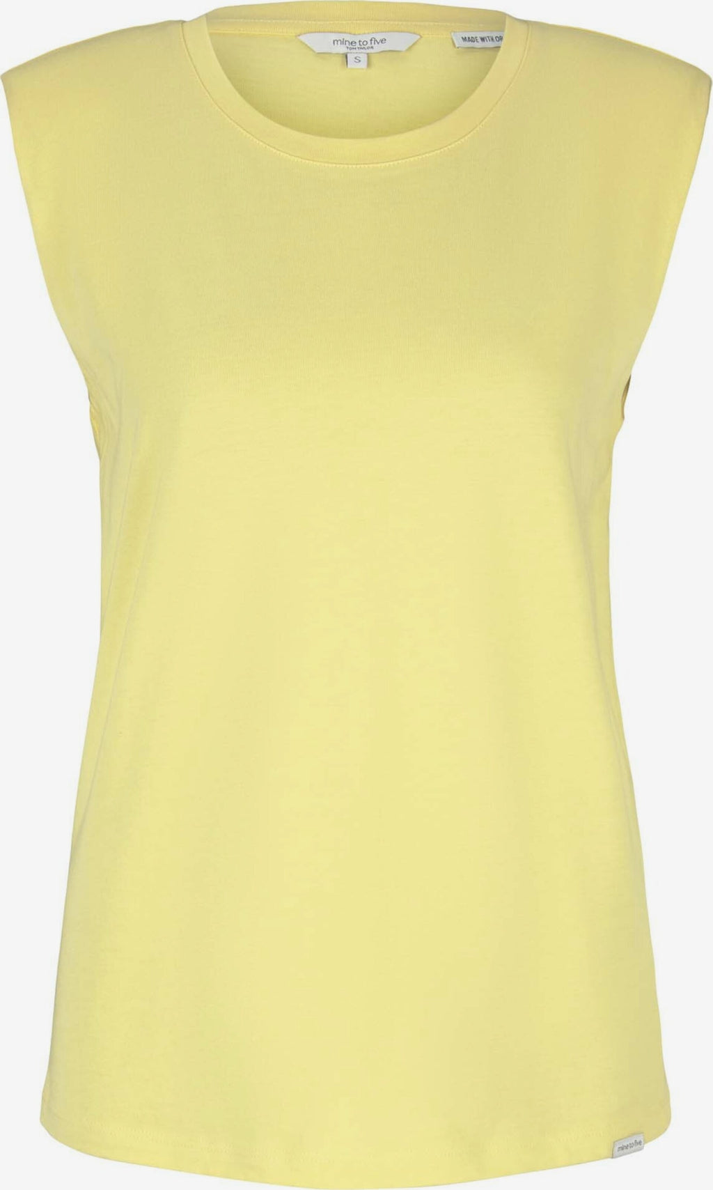  Mouwloze Shirts Top Dames Geel