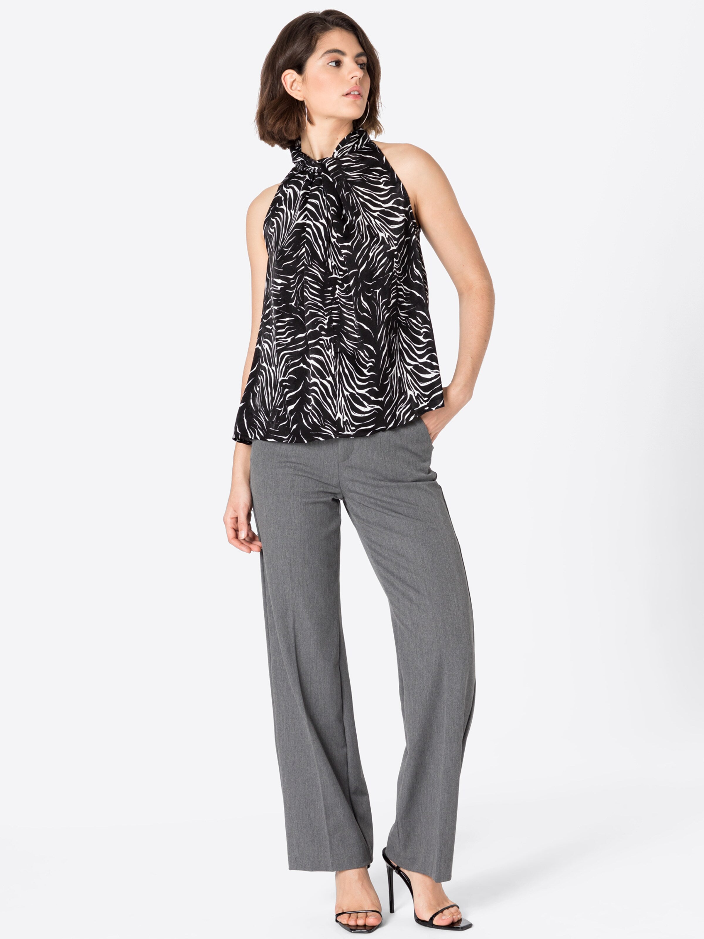 ONLY Uitgaanstops Top Mille Dames Zwart
