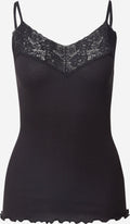 Rosemunde Kanten Tops Top Dames Zwart