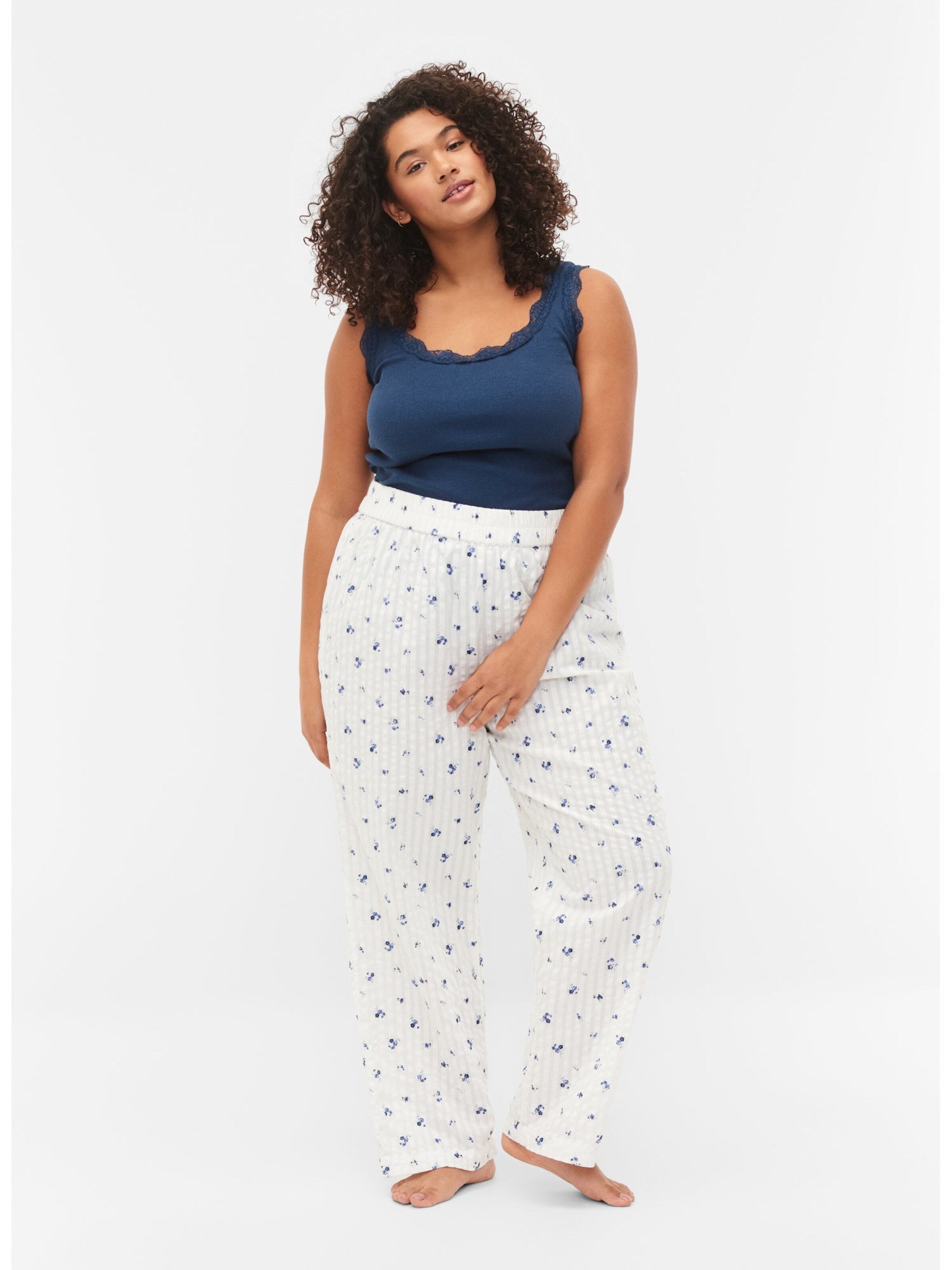 Zizzi Kanten Tops Top Liv Dames Zwart