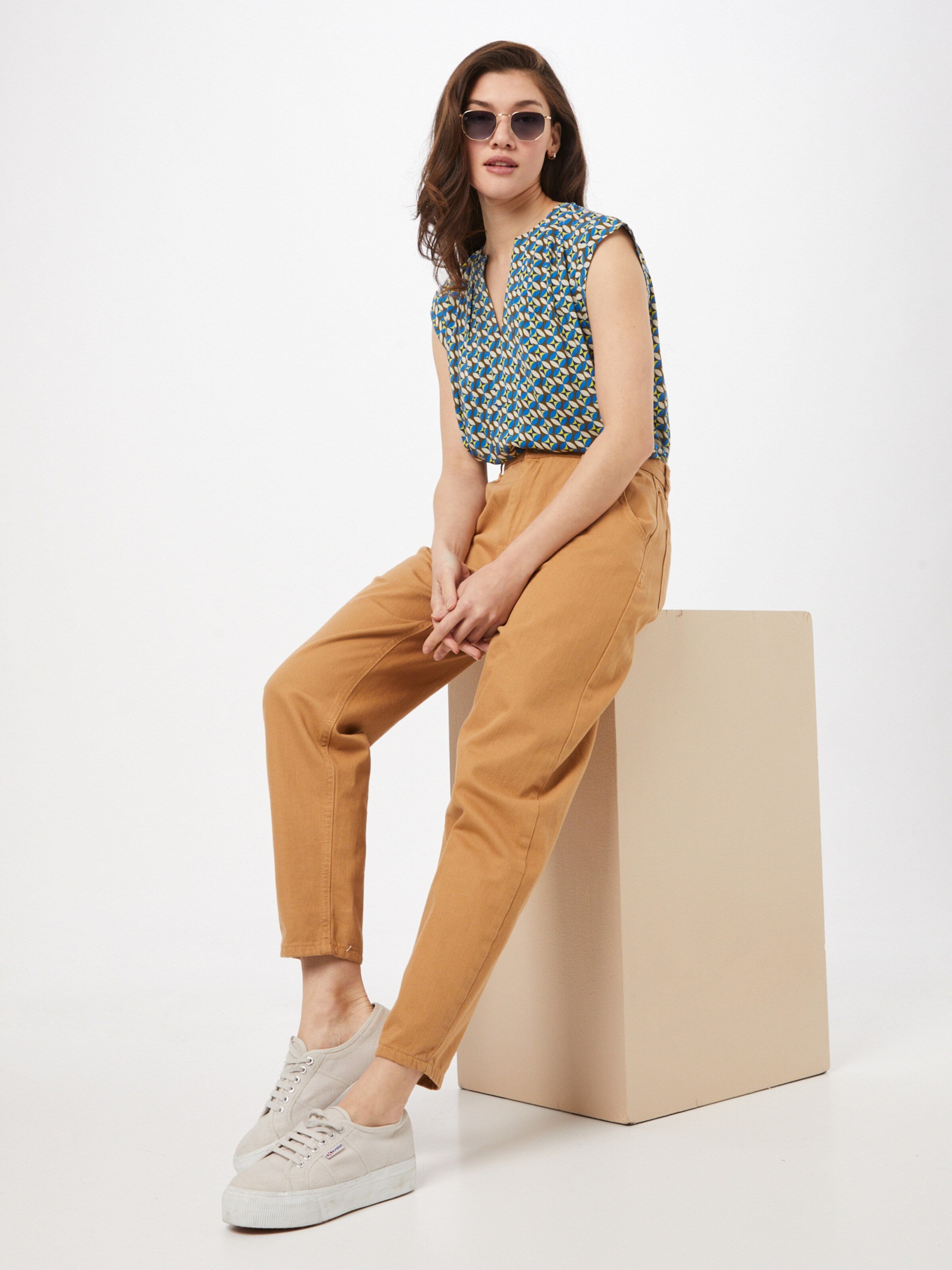 CARTOON Blouse Tops Blouse Dames Kaki