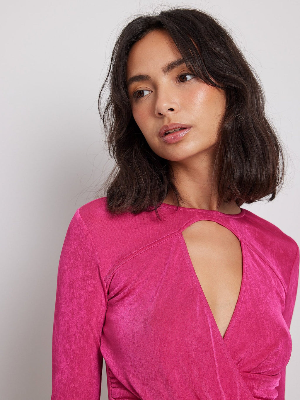 NA-KD Uitgaanstops Top Dames Pink