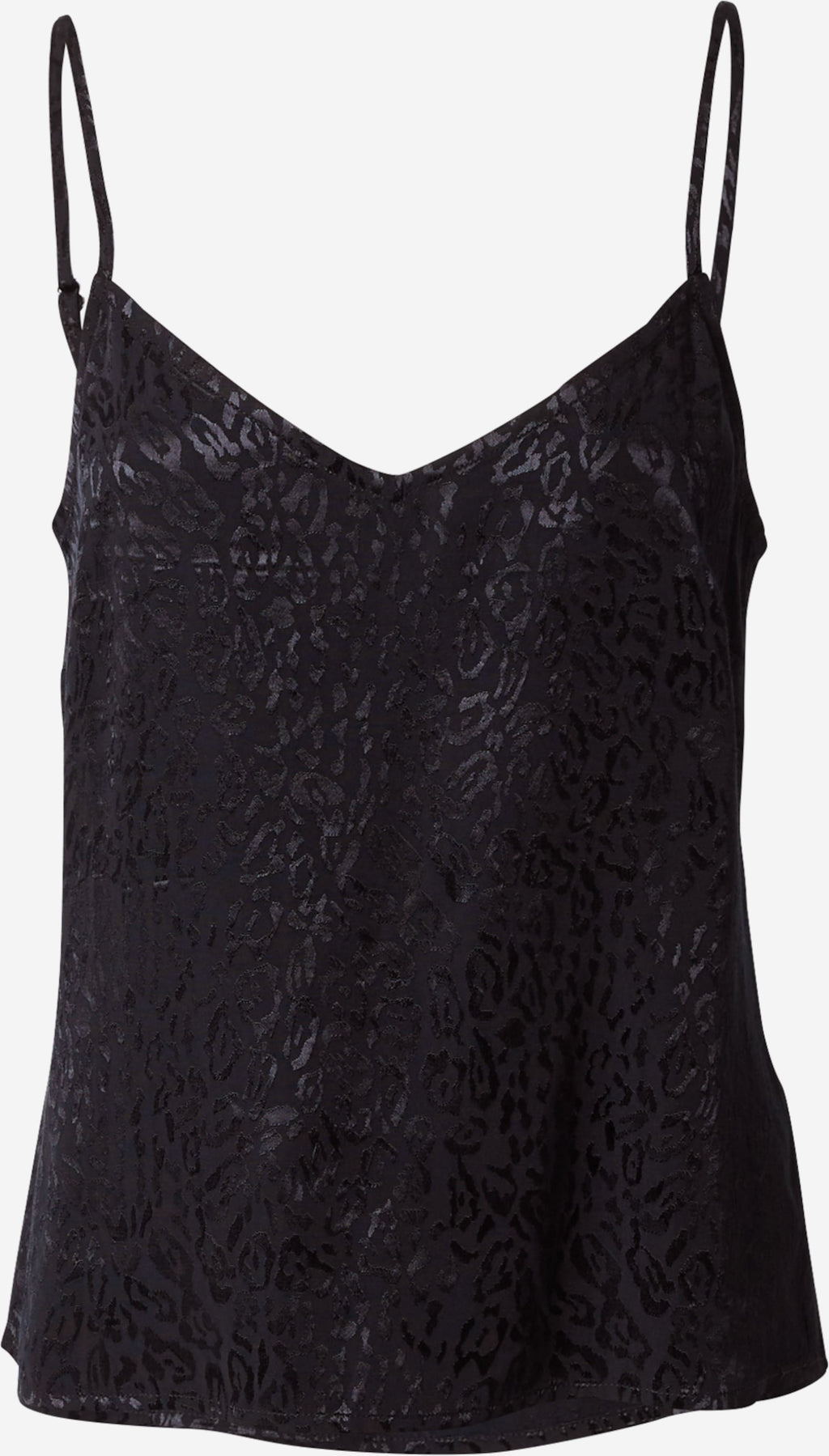 About You Spaghetti Tops Top Christina Dames Zwart