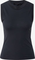 AllSaints Mouwloze Shirts Top IMOGEN Dames Zwart