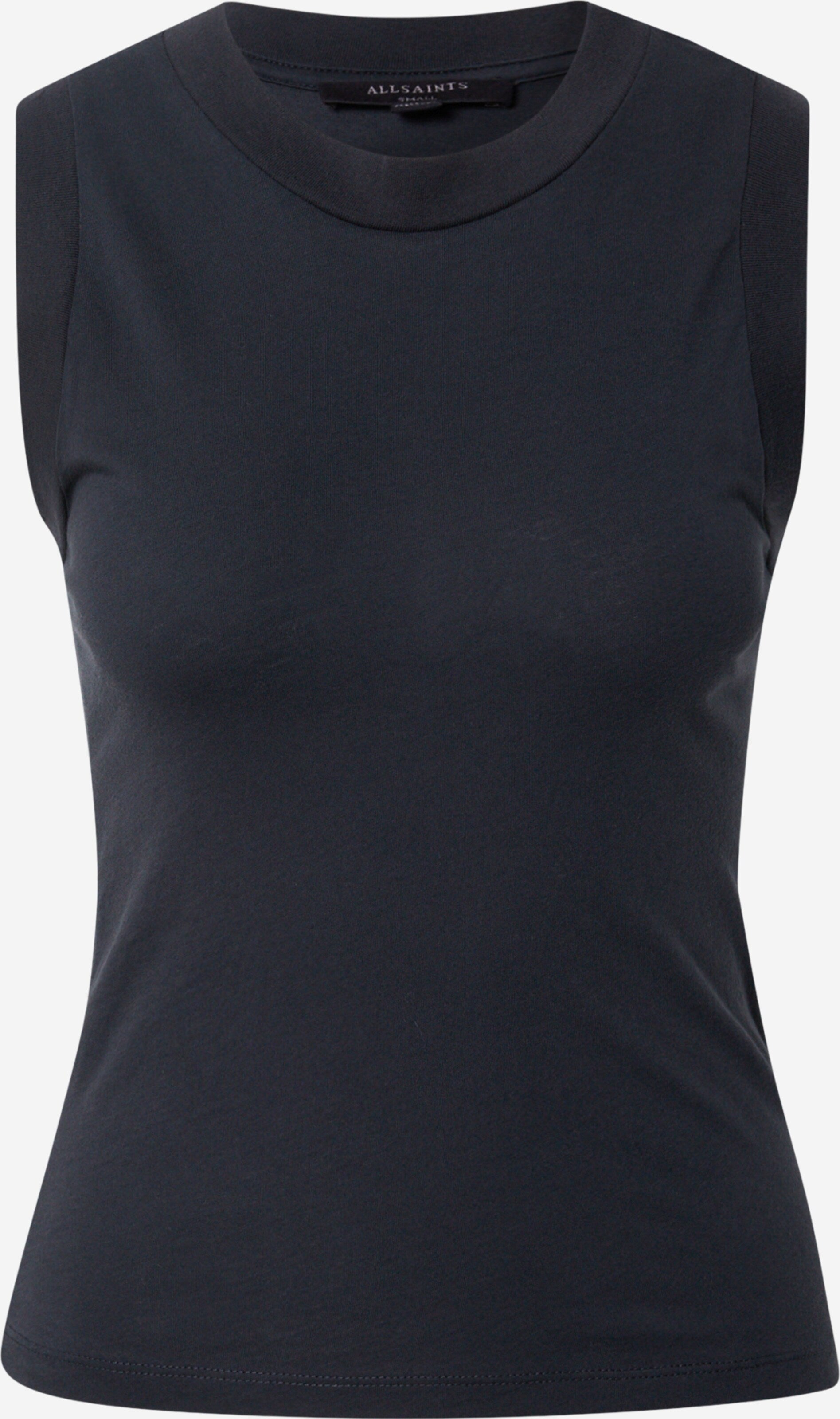 AllSaints Mouwloze Shirts Top IMOGEN Dames Zwart