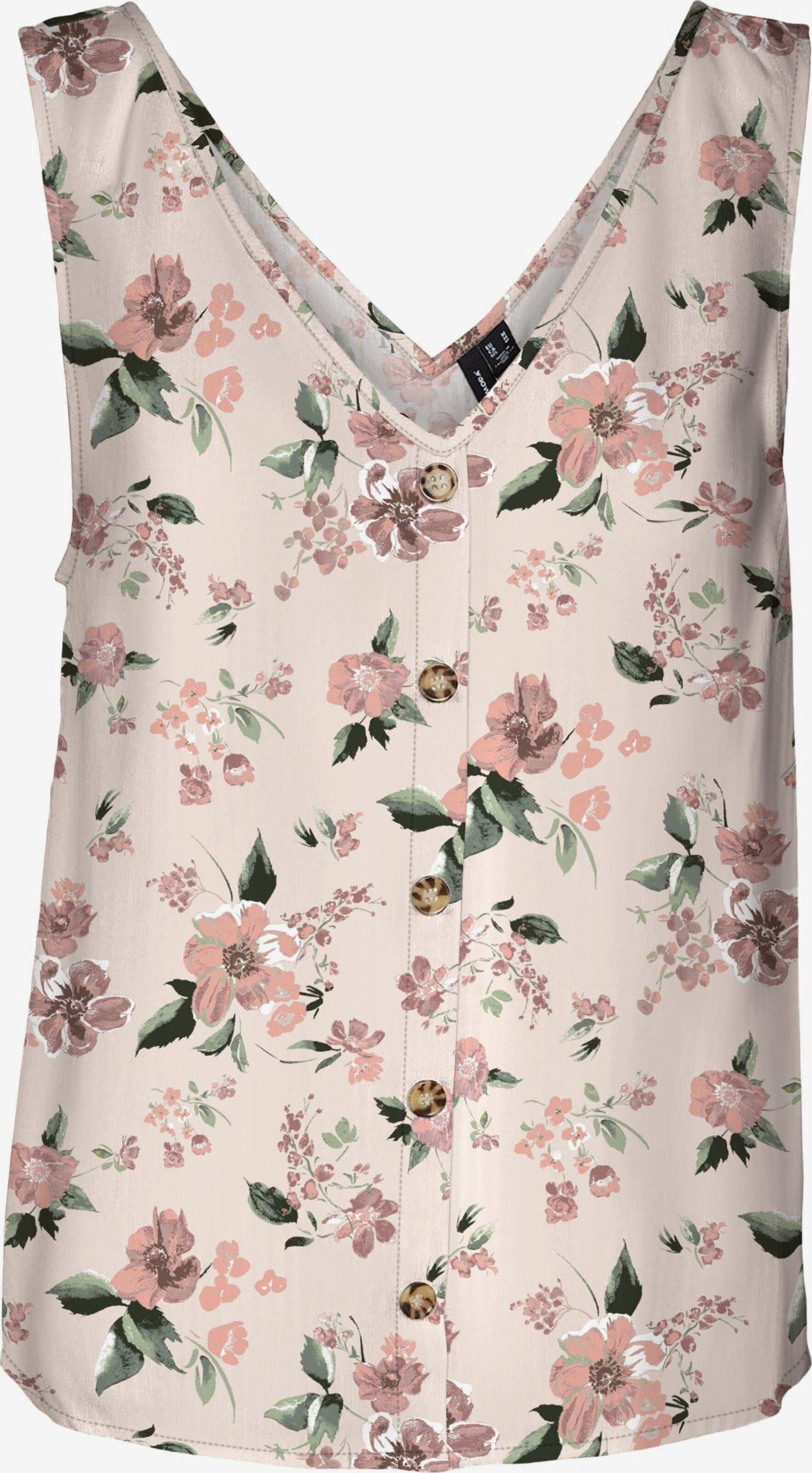 Vero Moda Blouse Tops Blouse BUMPY Dames Beige