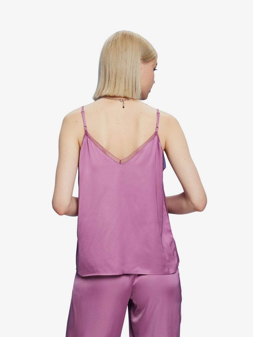 ESPRIT Blouse Tops Blouse Dames Orchidee