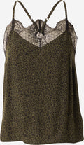 About You Kanten Tops Top Aileen Dames Kaki