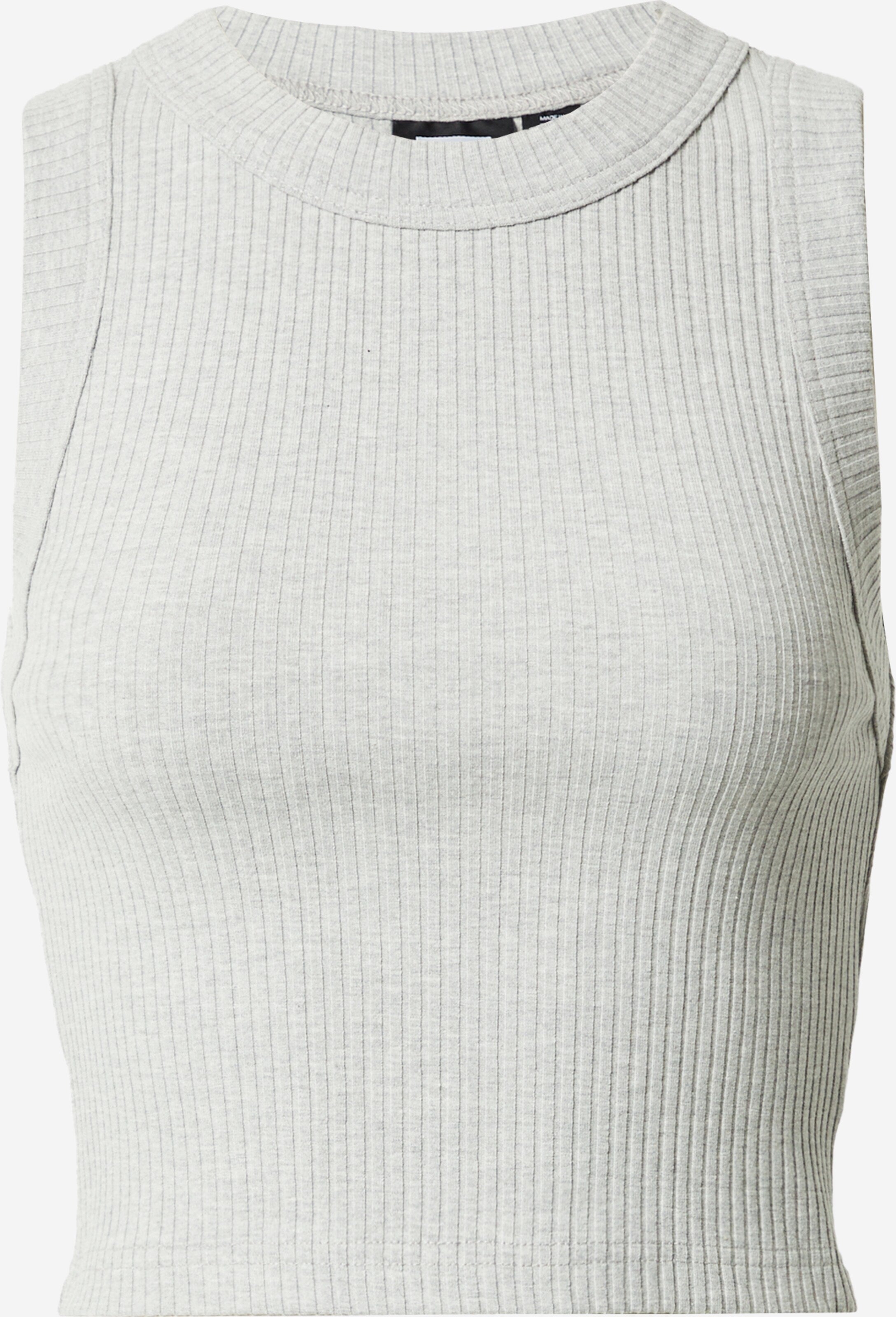 Dr. Denim Mouwloze Shirts Top Suzu Dames Lichtgrijs