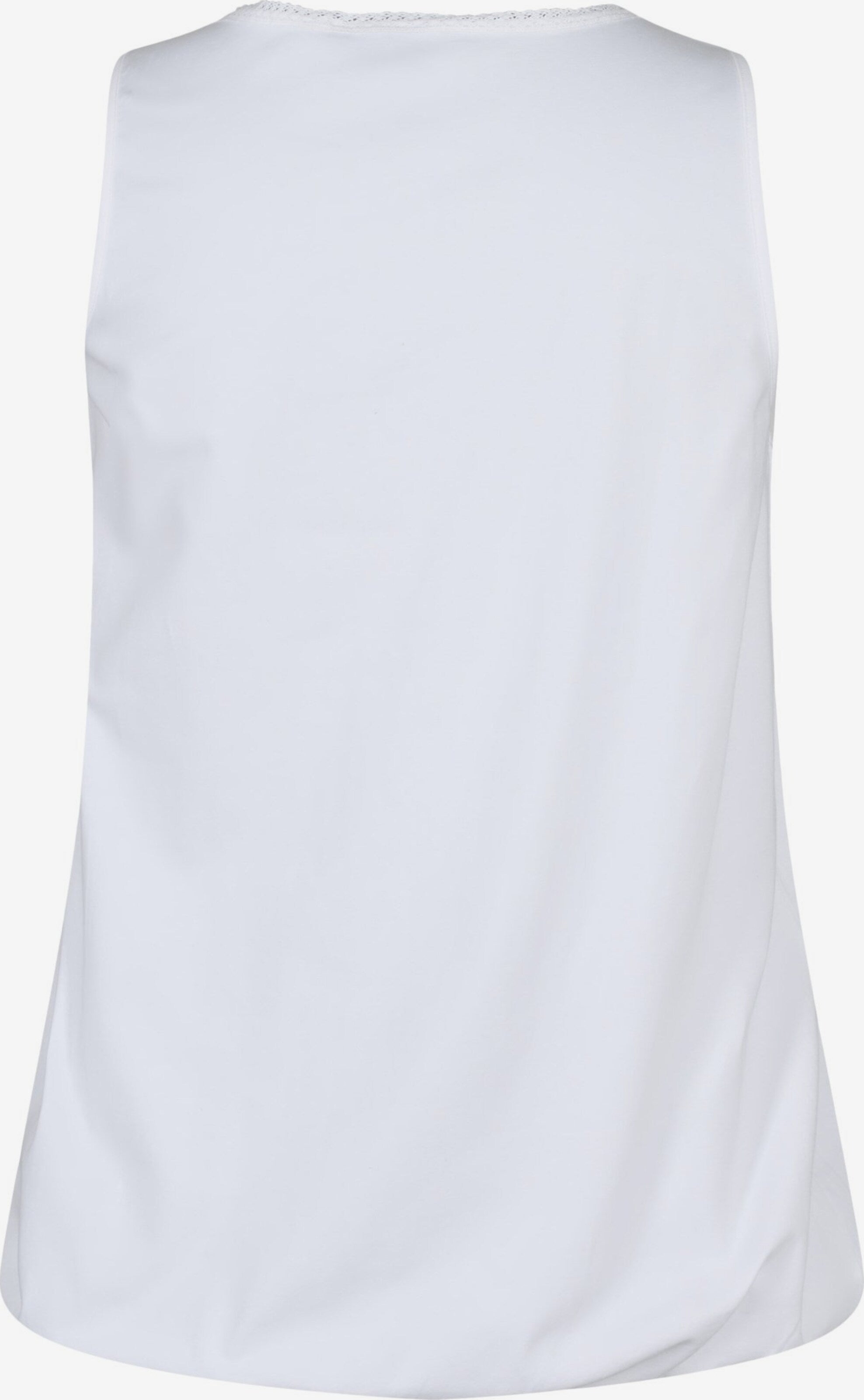 Zizzi Tanktops Top Polly Dames Offwhite