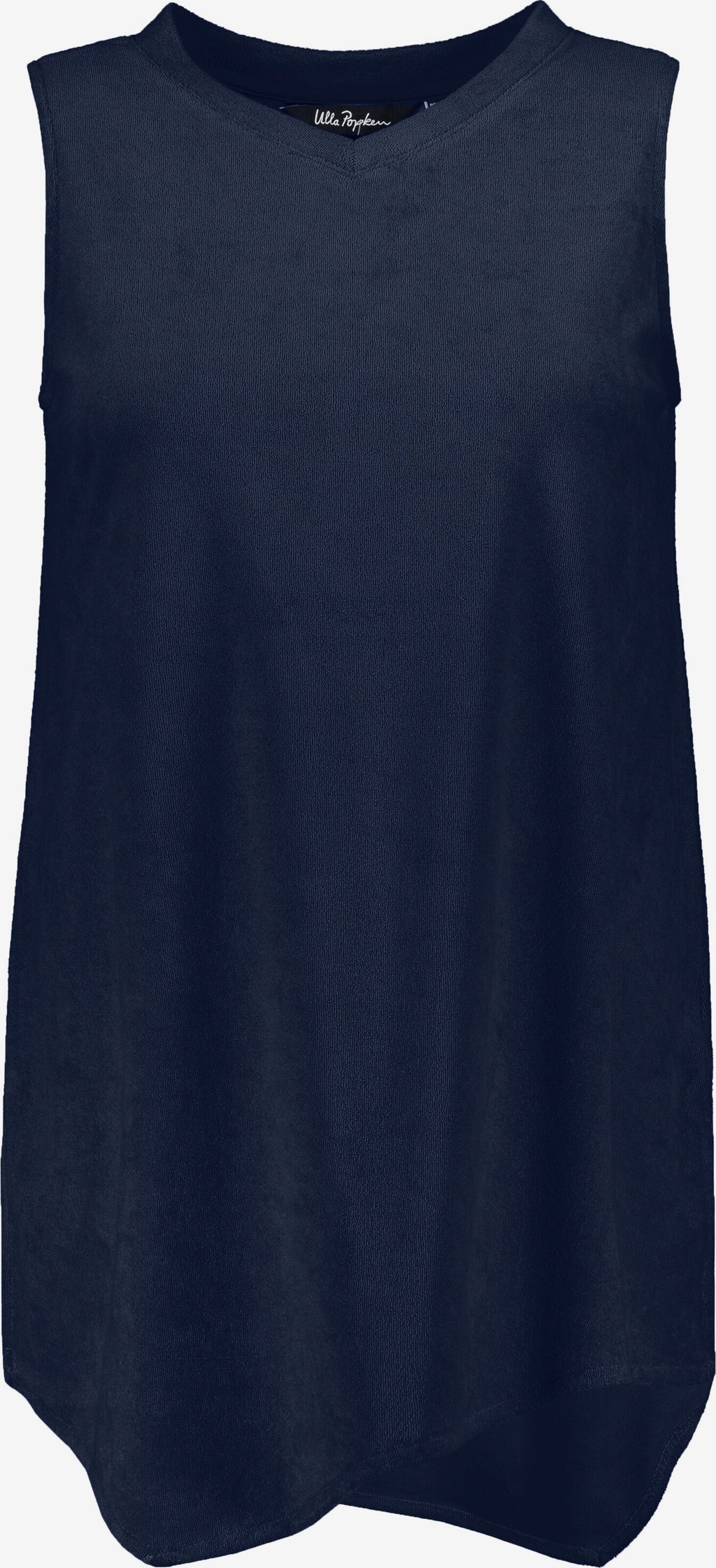 Ulla Popken Mouwloze Shirts Top Dames Marine