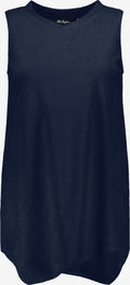 Ulla Popken Mouwloze Shirts Top Dames Marine