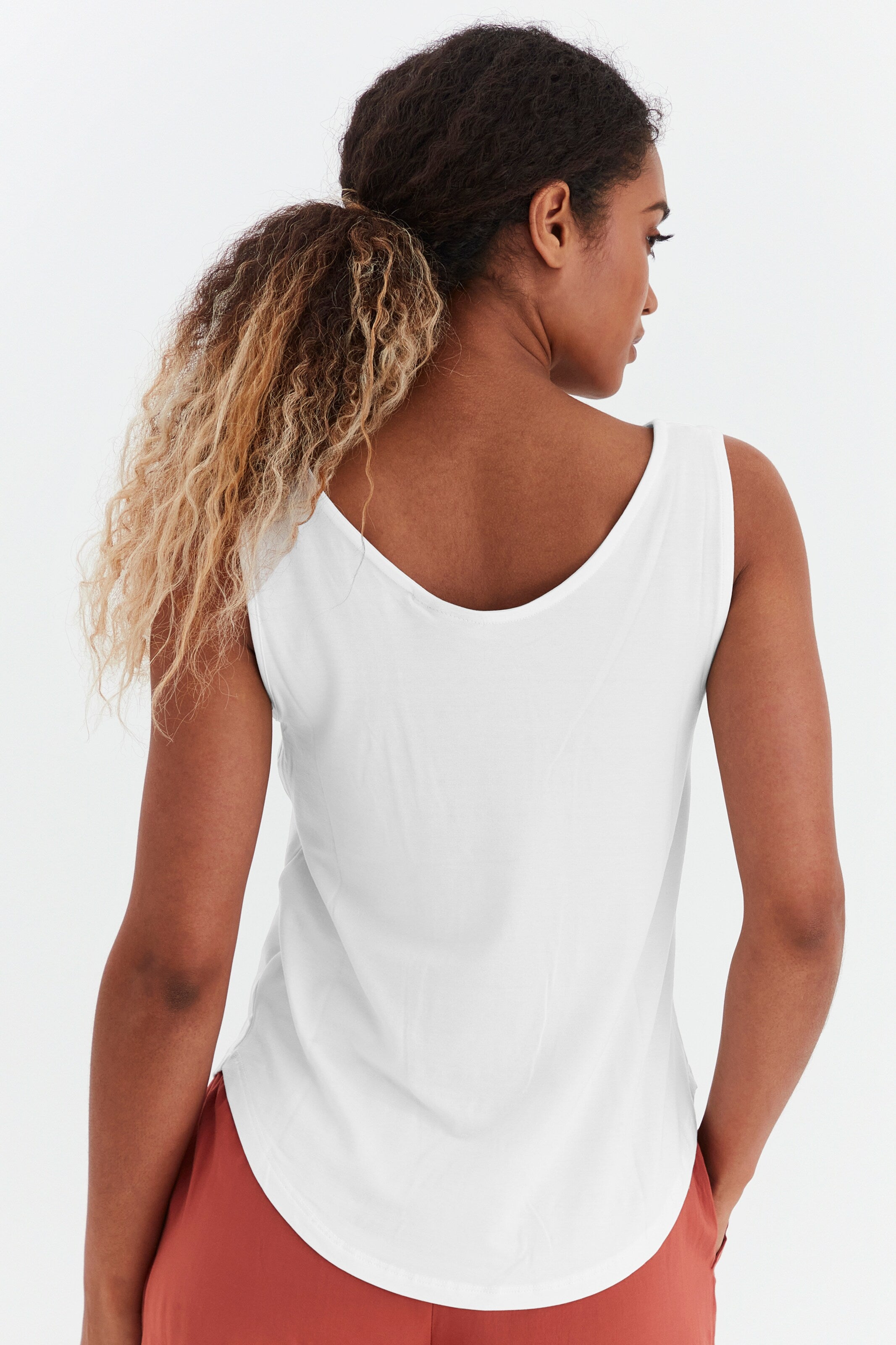 B.young Tanktops Top BYREXIMA Dames Wit